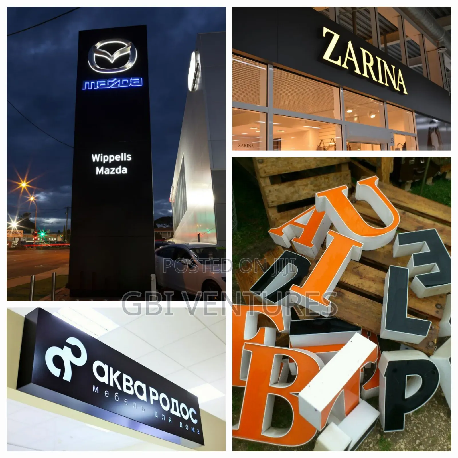 3d Signage Making