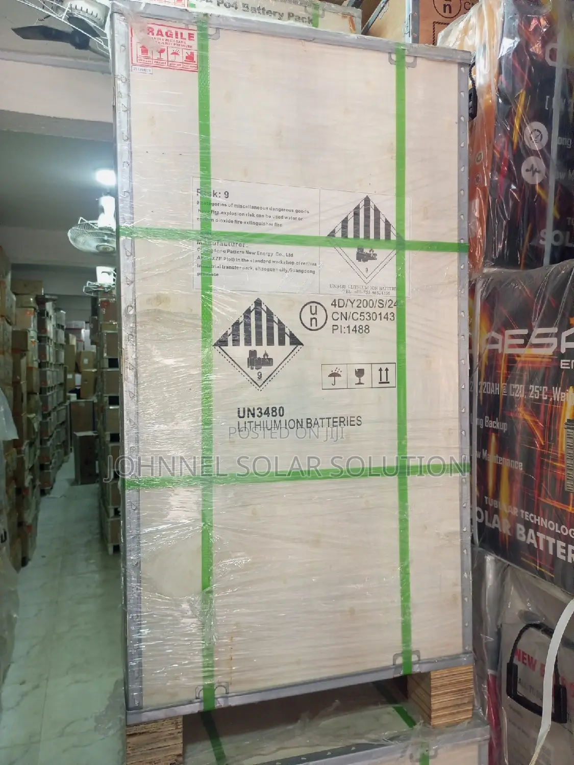 15.36kwh 51.2v PATTERN Lithium Ion Battery