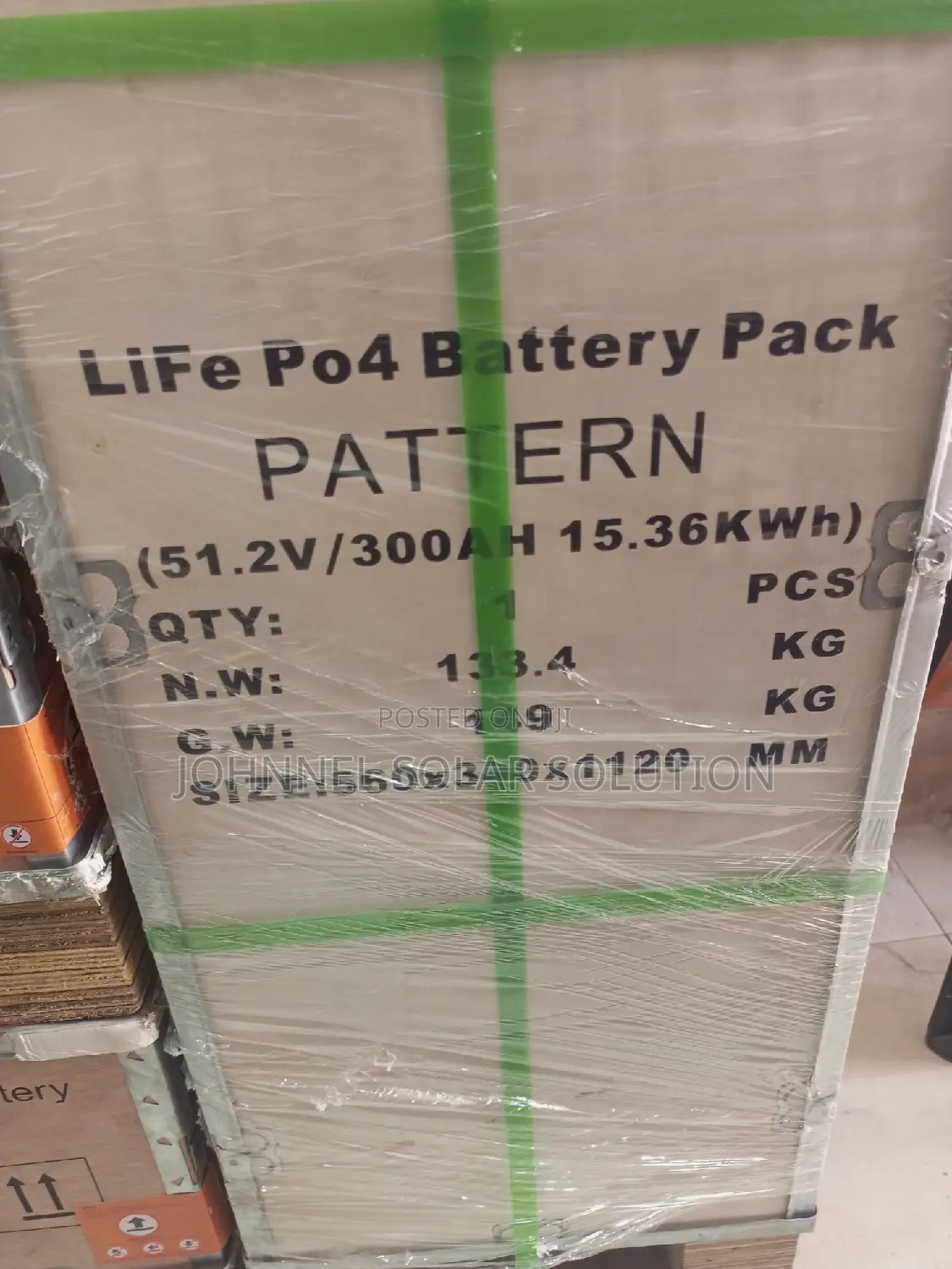 15kwh 51.2V PATTERN Solar Lithium Ion Battery