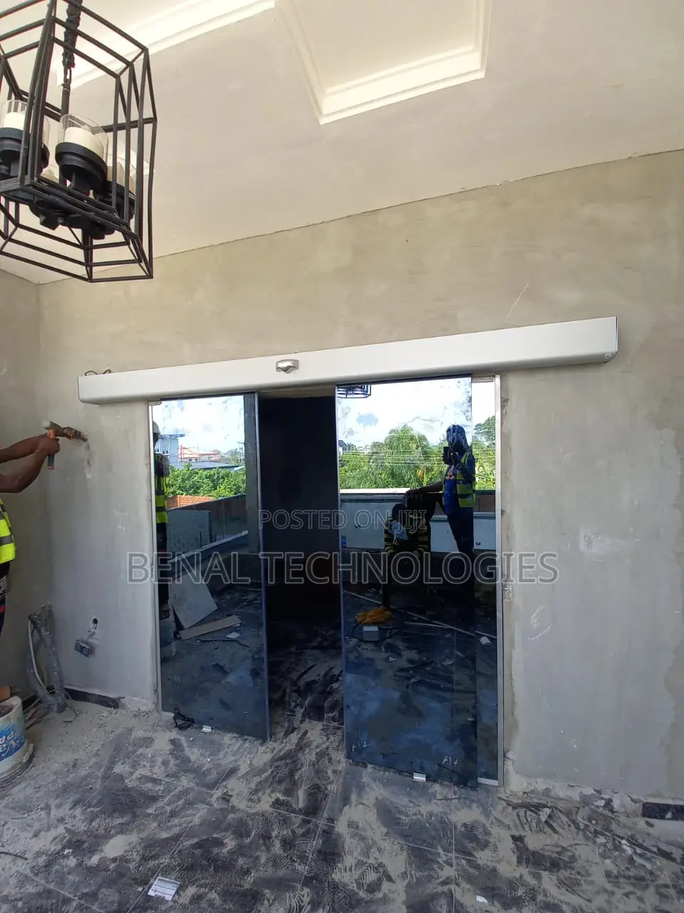 Smart Sensor Sliding Glass Door