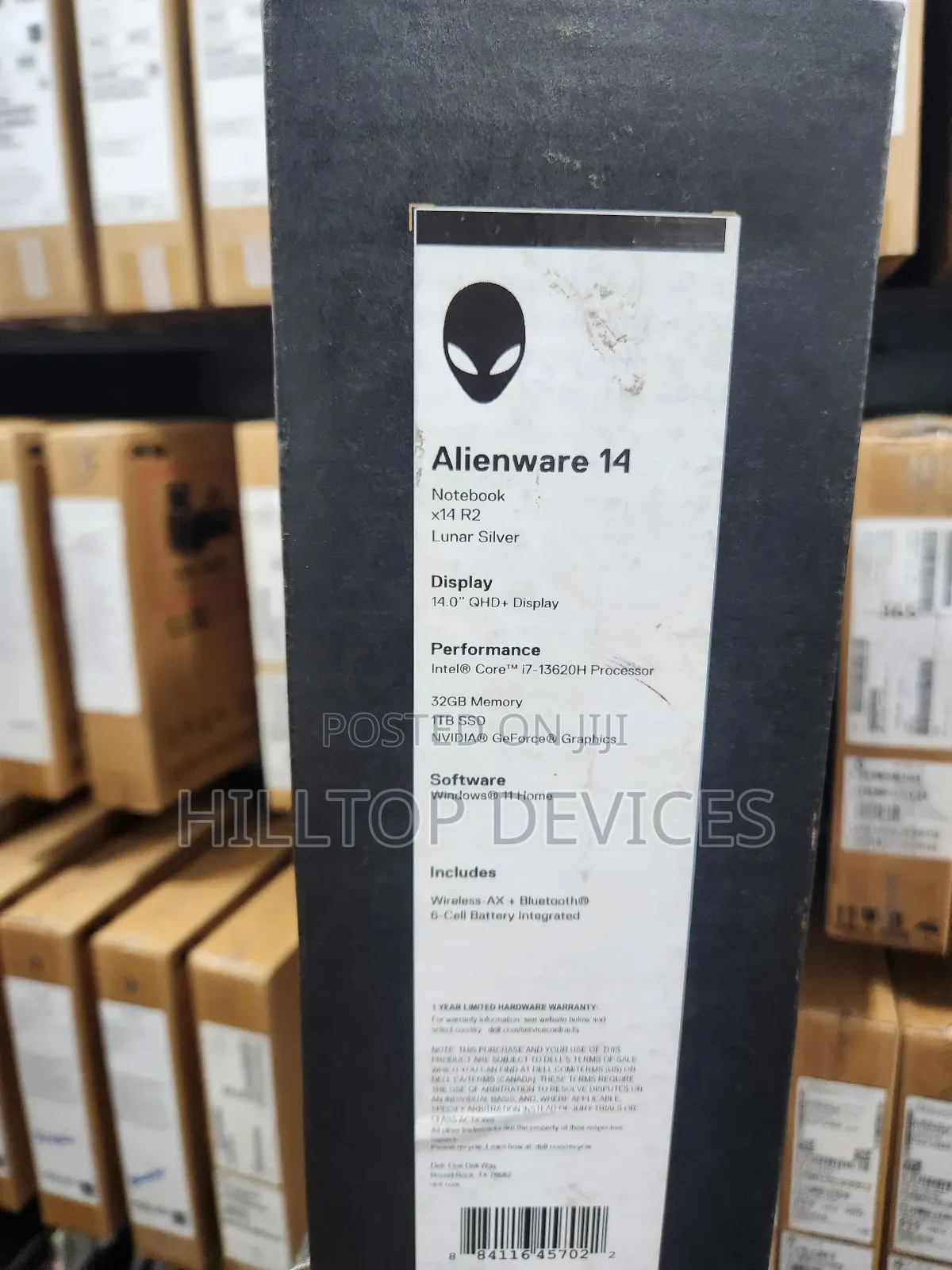 New Laptop Dell Alienware X14 32GB Intel Core I7 SSD 1T