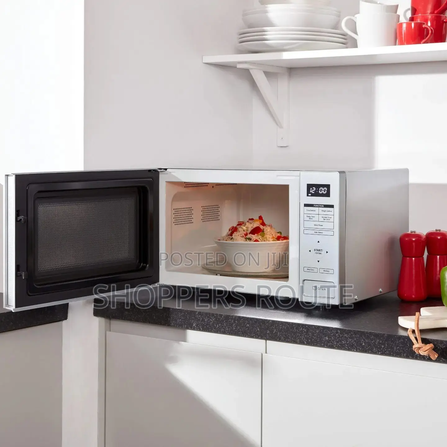 Sharp RBS232TM 23 Litre Microwave - Mirror Glass / Grey