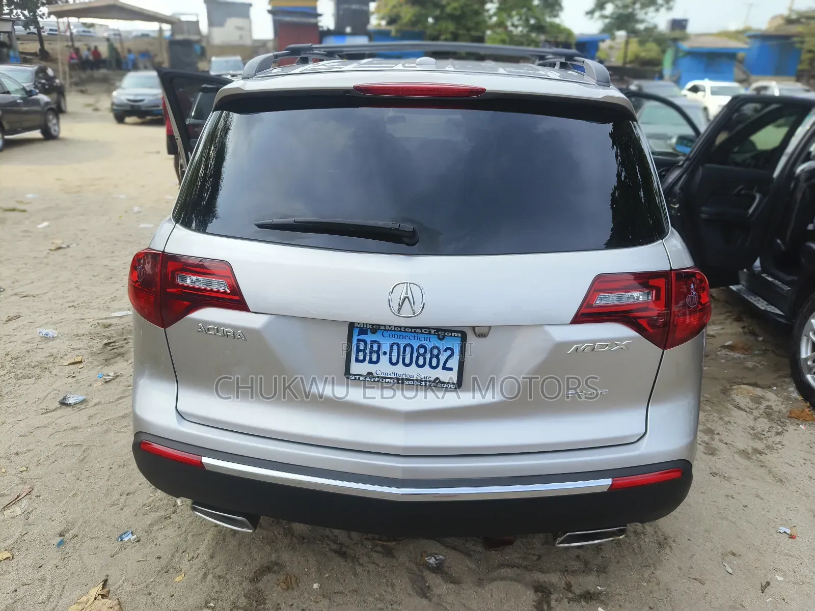Acura MDX Technology Package SUV AWD (3.7L 6cyl 6A) 2012 Silver