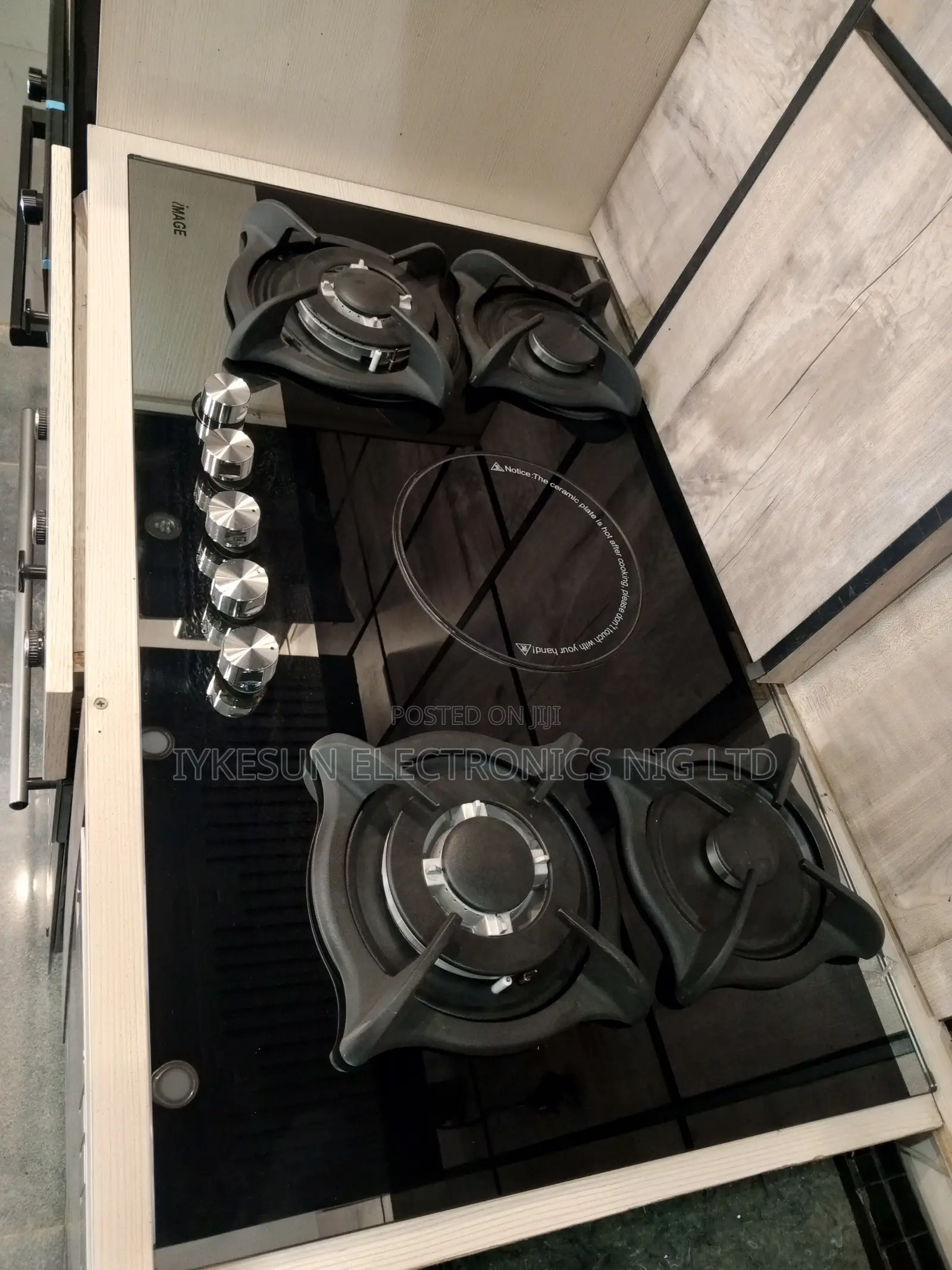 Original Image Made in Turkey Inbuilt Gas Ele Cooker 90cm