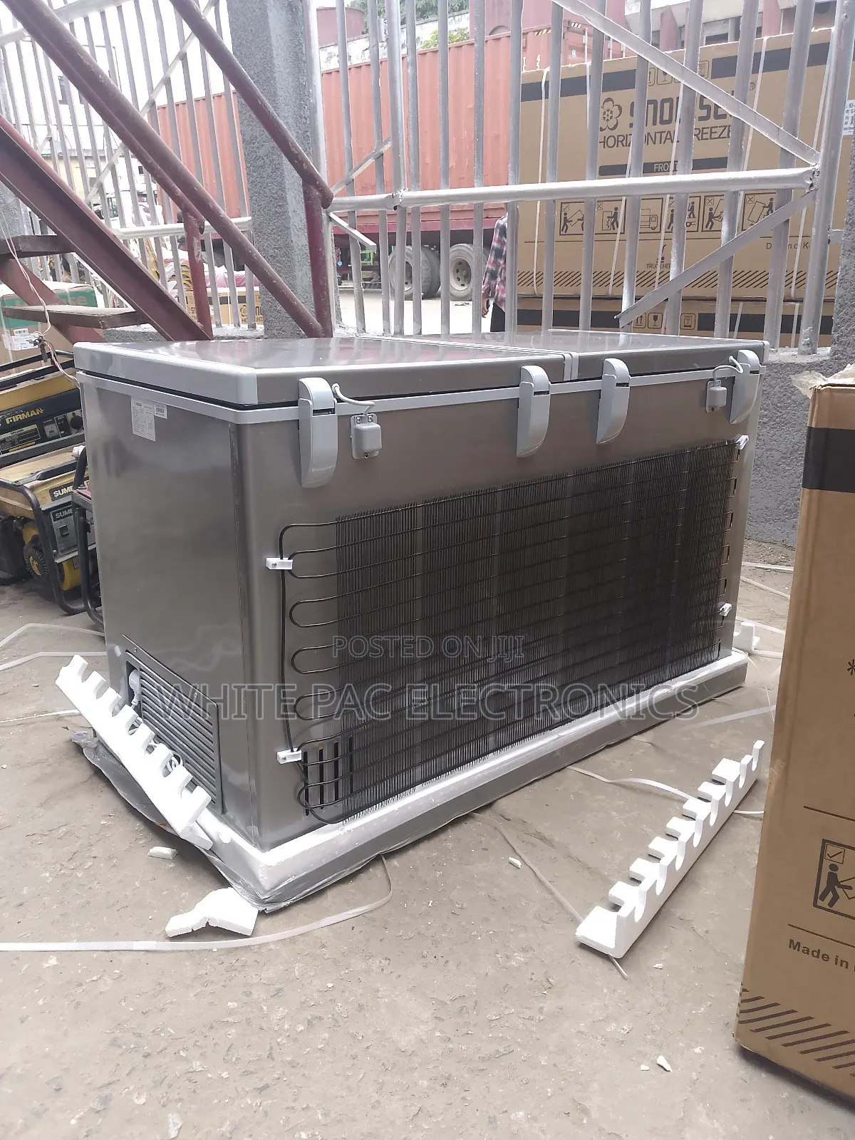 Original>Snowsea Deep Freezer 600L Two Door >Extra Freezing