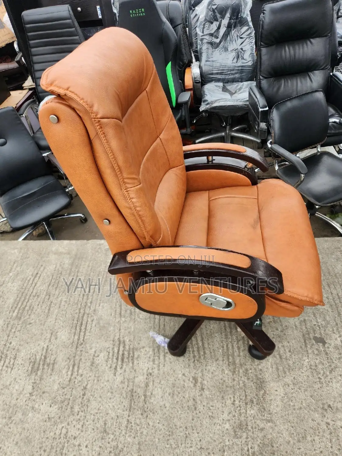 Brown Wooden Chair