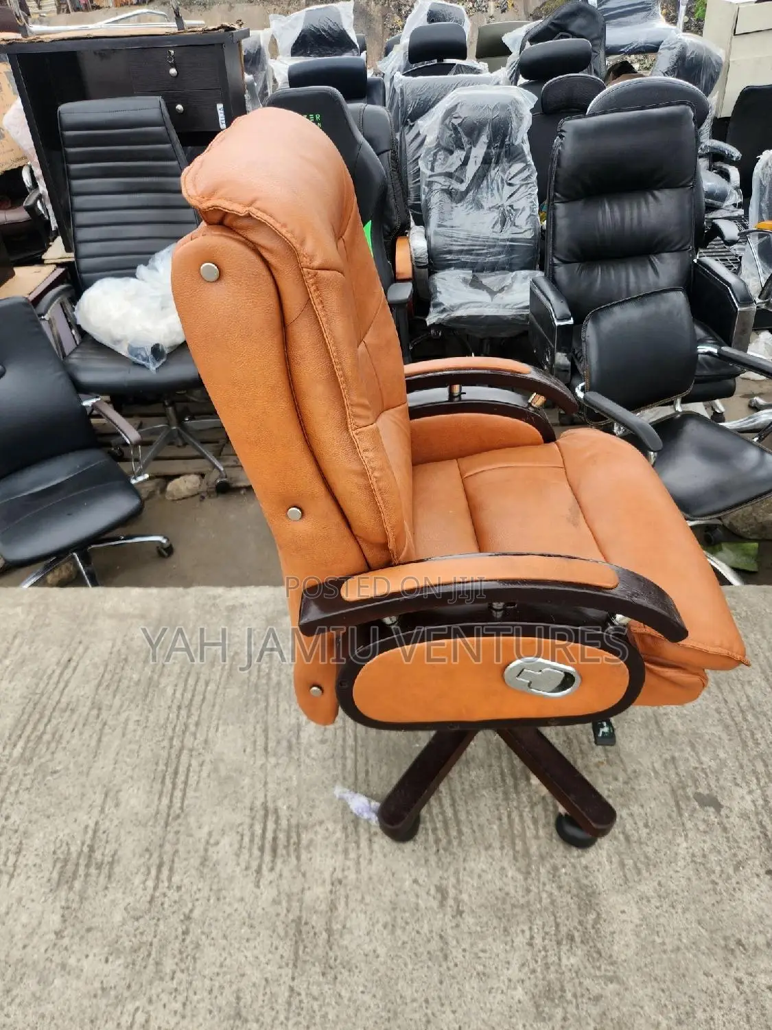 Brown Wooden Chair