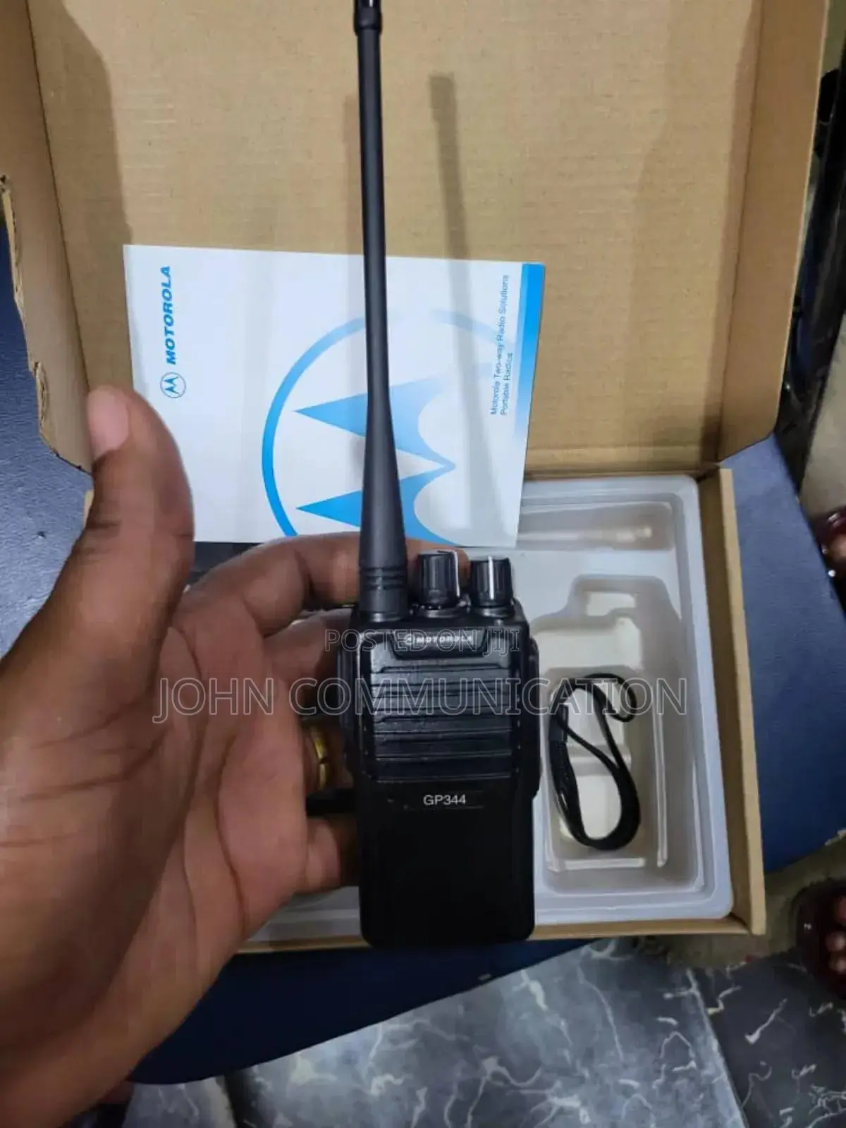 Motorola Gp344 VHF Walkie Talkie Radio