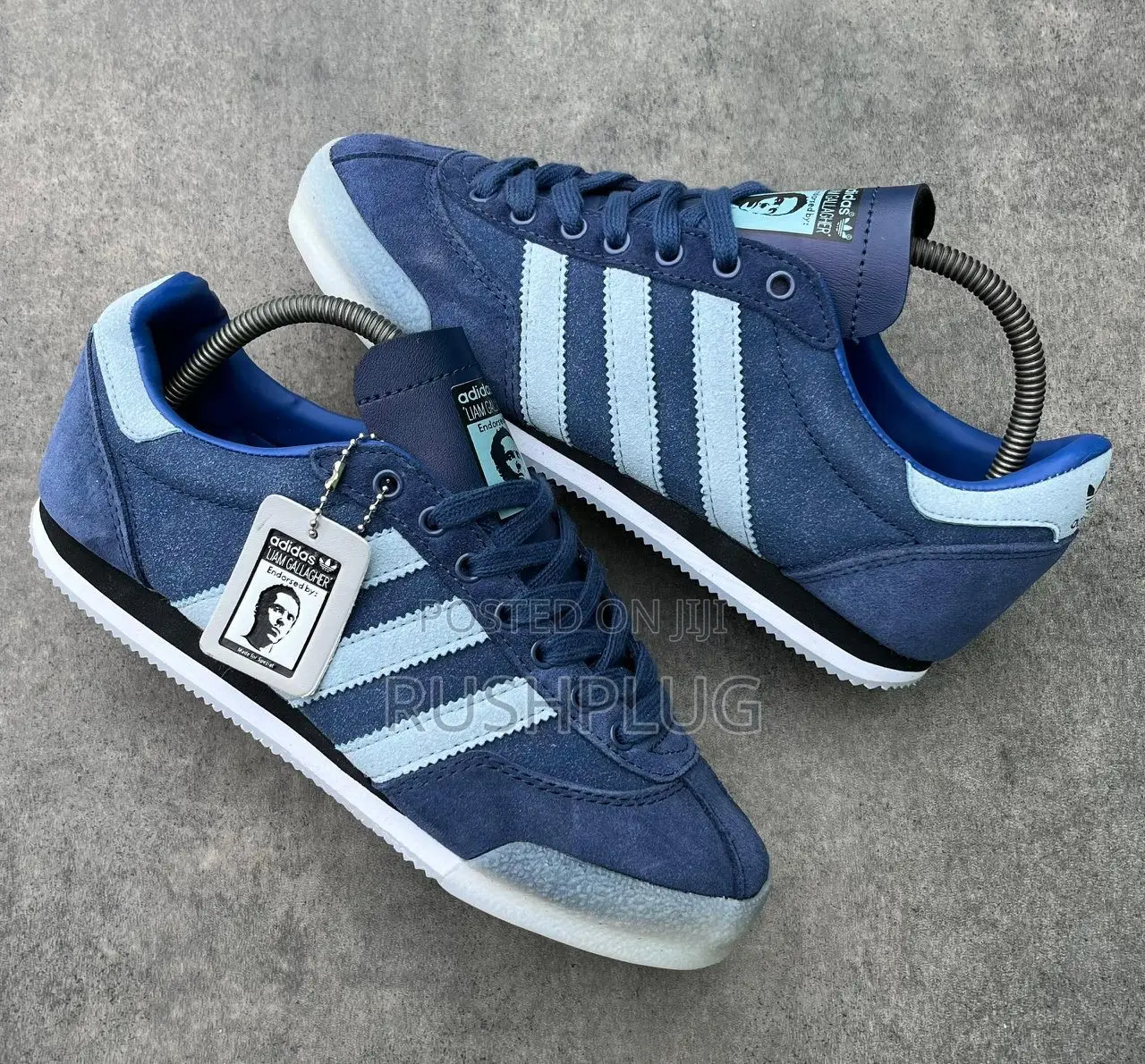 Adidas Liam Gallagher Blue Sneakers