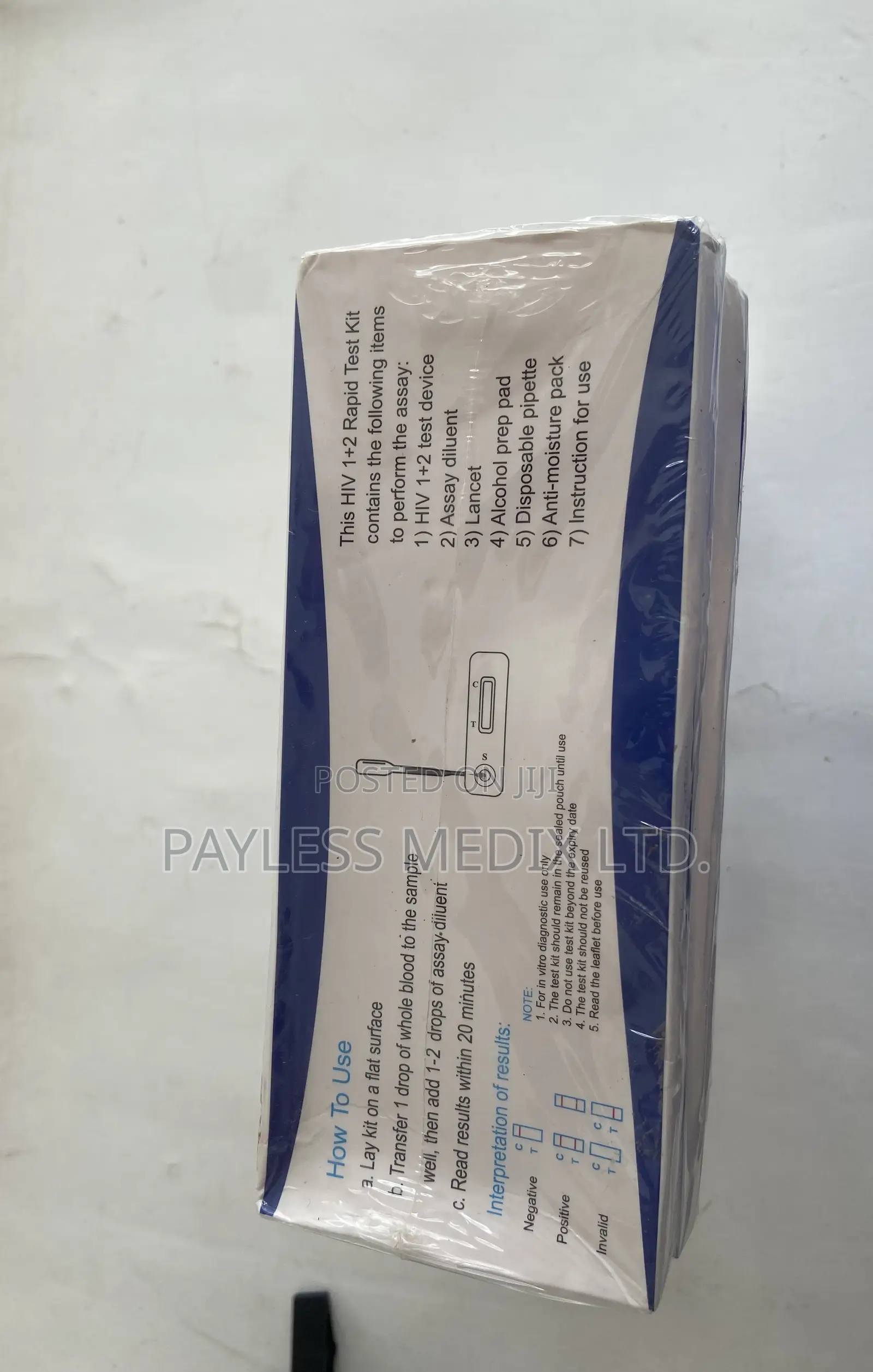Widal (Typhoid) Test Kit Reagents