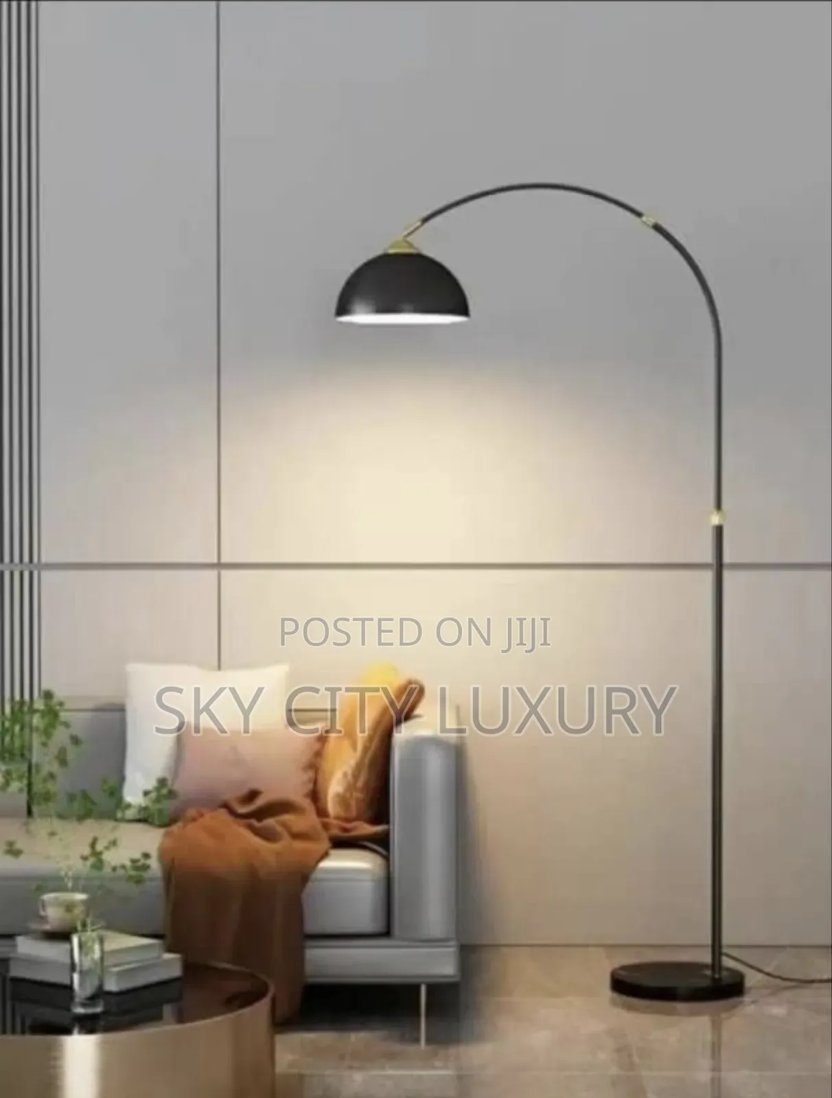 Modern Simple Iron Standing Floor Lamp Light
