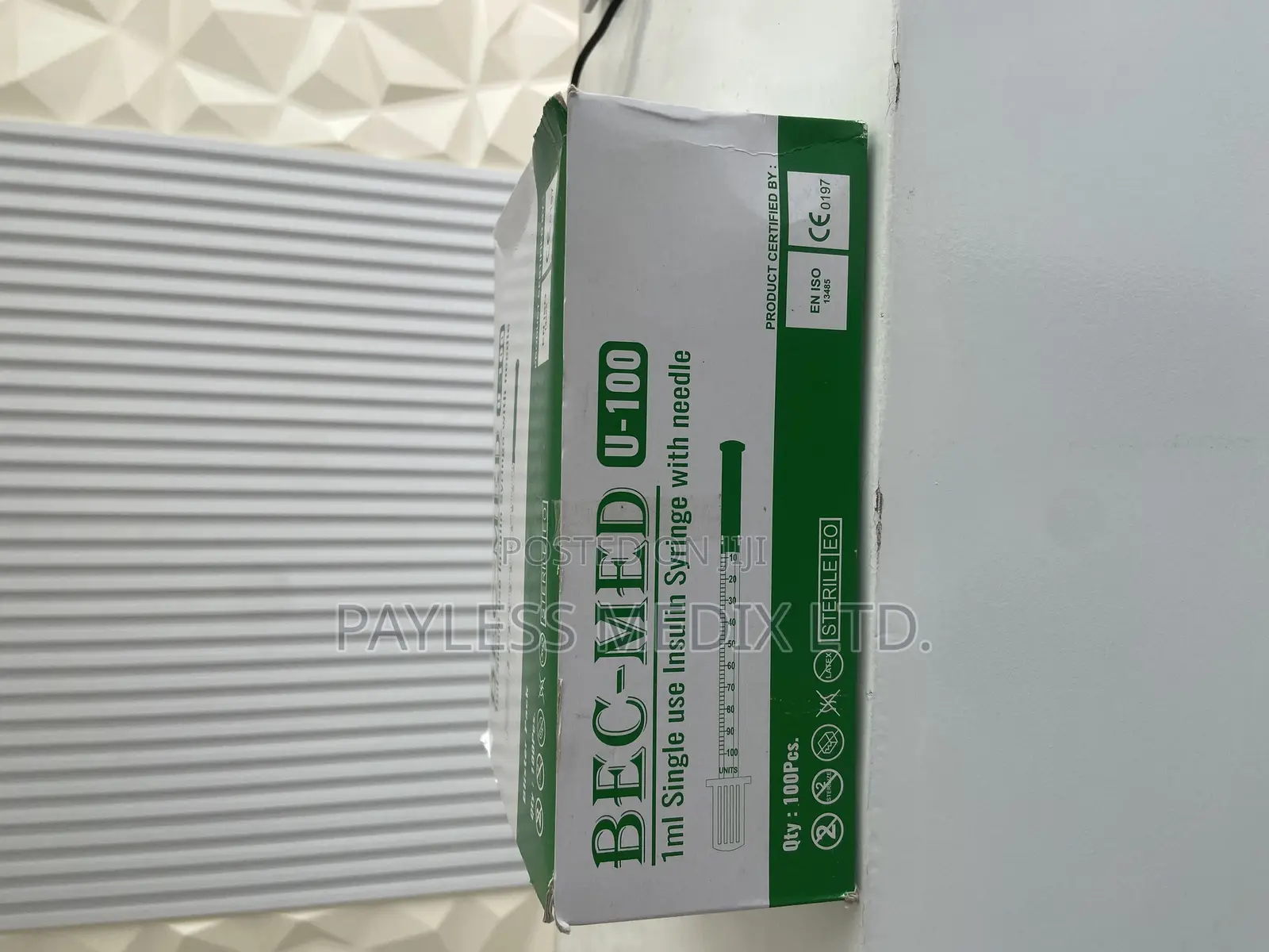 Insulin Syringe With Needle