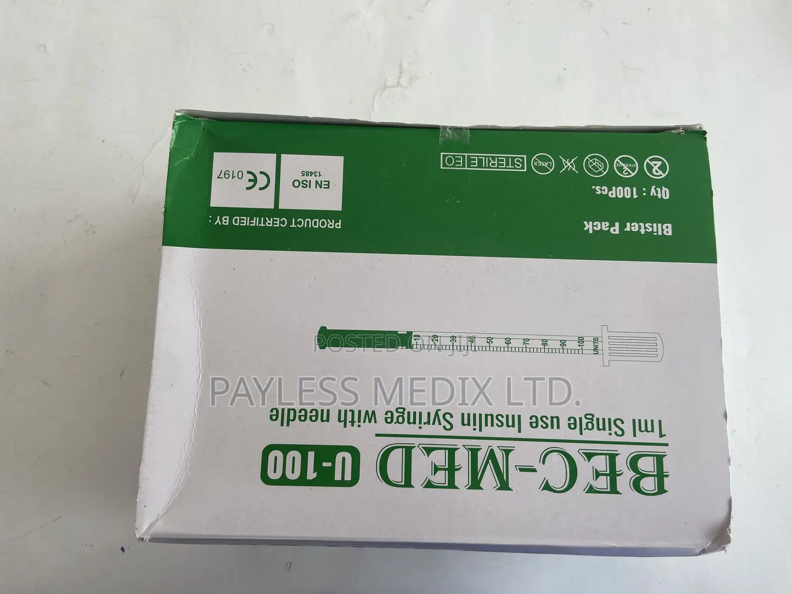 Insulin Syringe With Needle