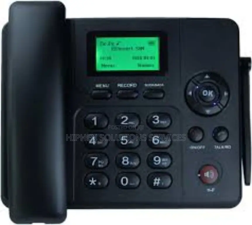 GSM Desktop Landline Phone With Sim Card