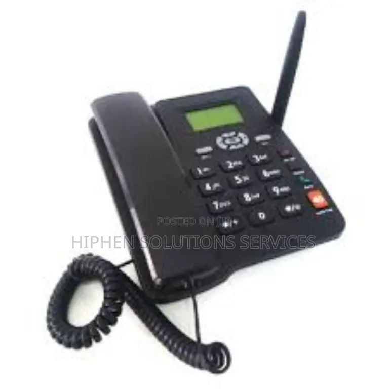 GSM SIM Card Land-Line Table Phone With F
