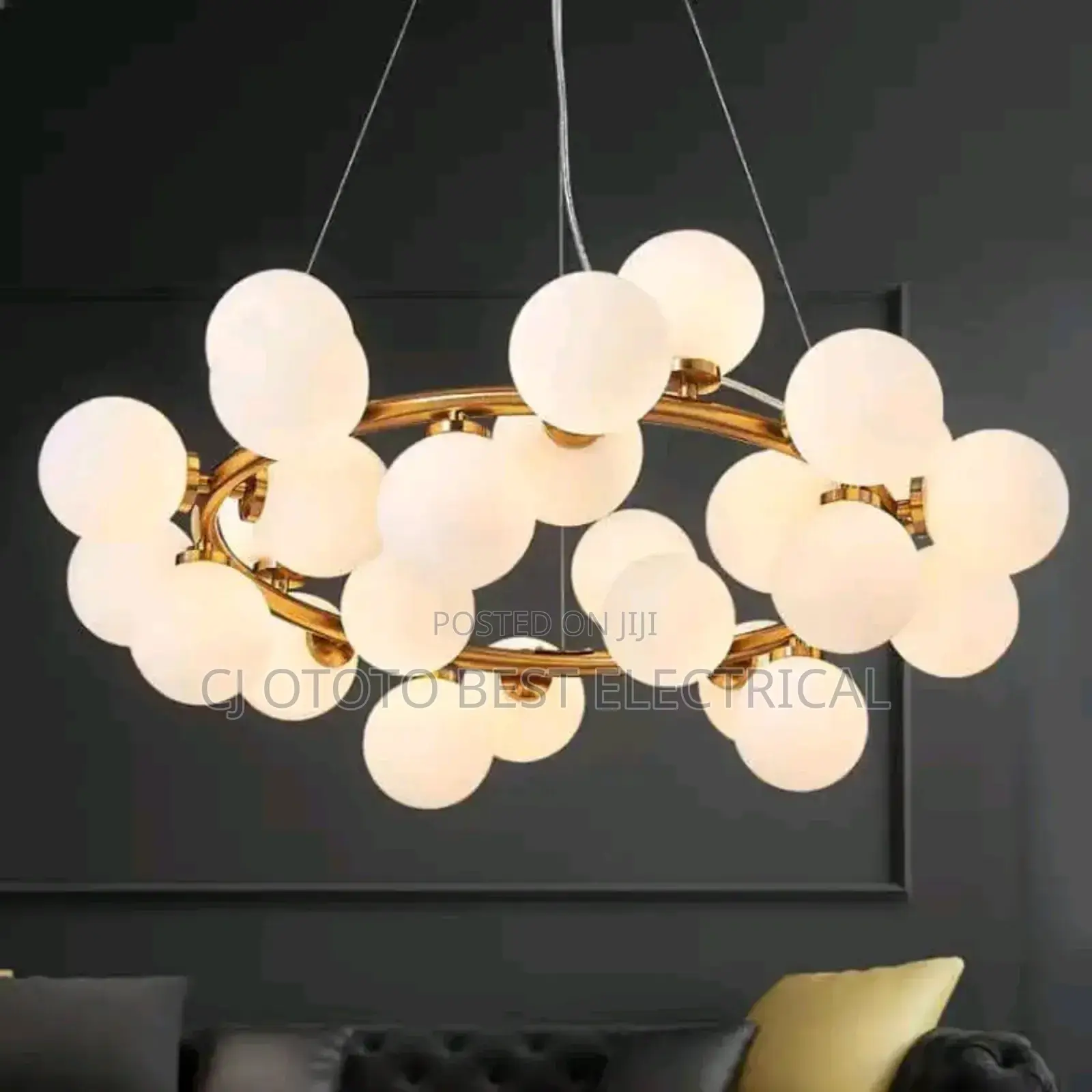 Big 800mm Glass Luxury Light Available Now for Pick Up