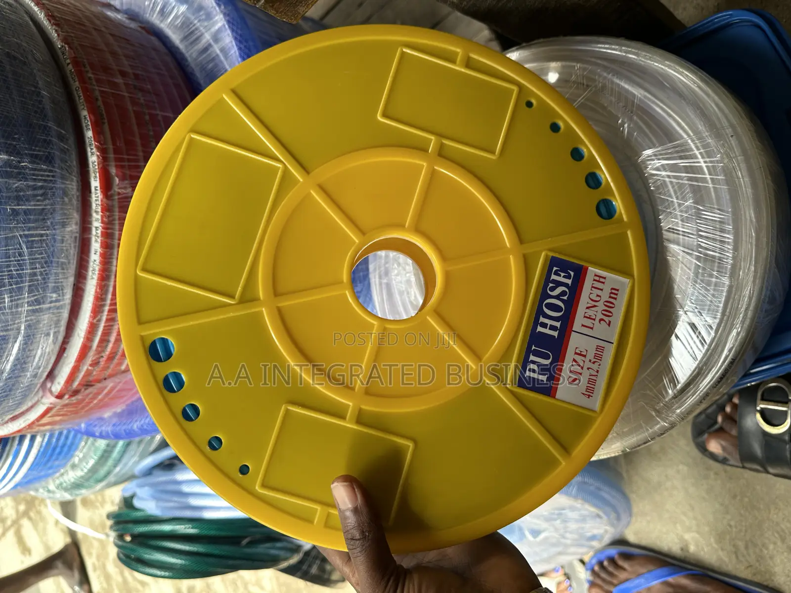 Pneumatics Hose 4mm by 200 Meters