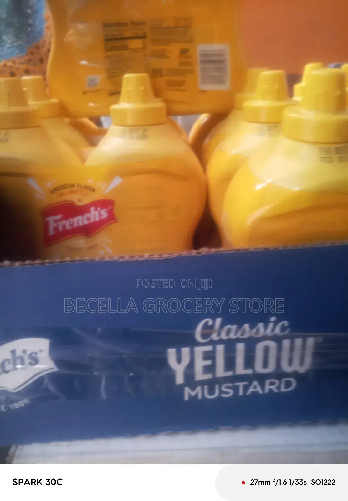 Burman's Traditional Yellow Mustard 12×567g