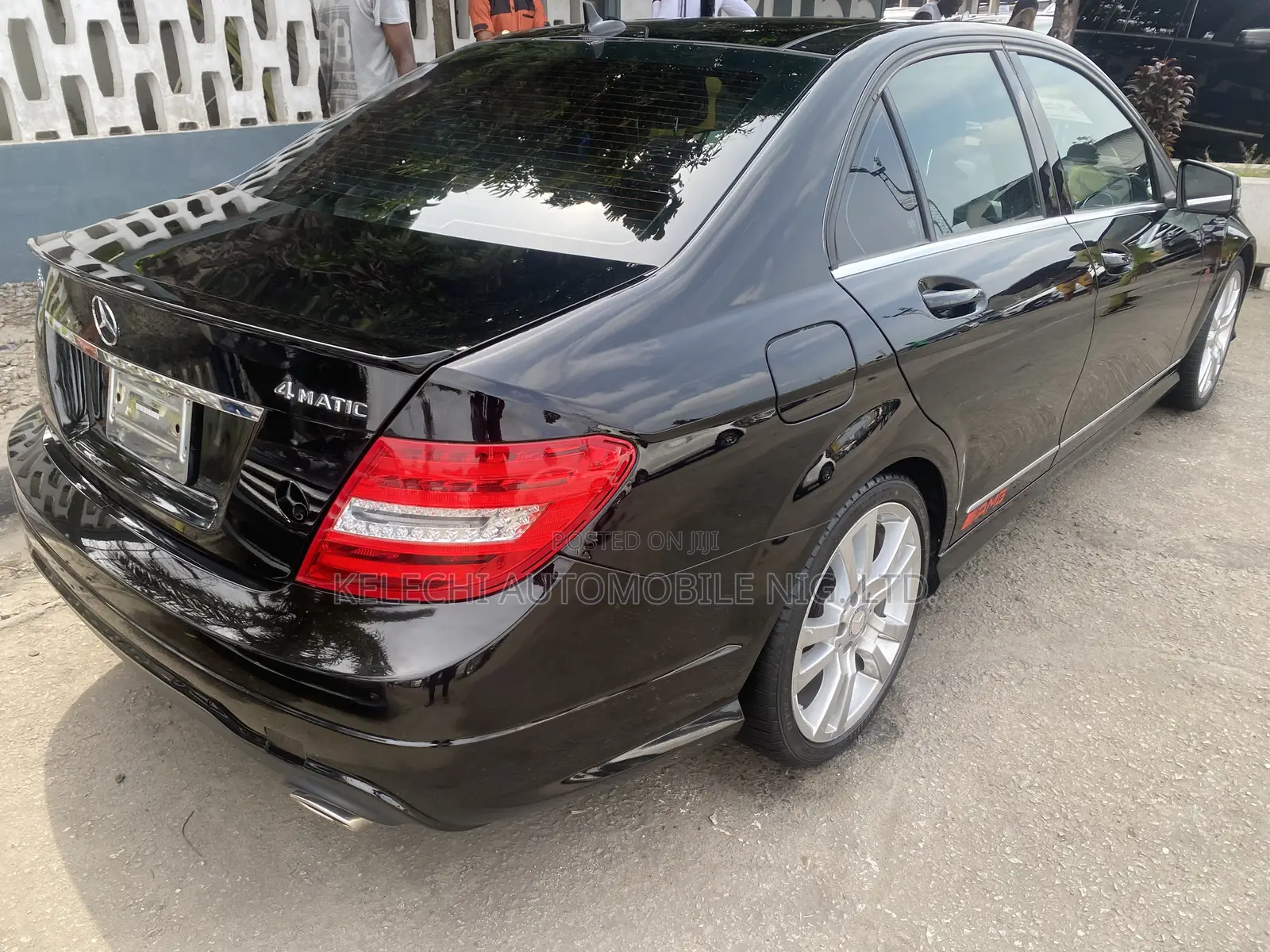 Mercedes-Benz C300 Sport 4Matic Sedan AWD (3.5L 6cyl 7A) 2014 Black