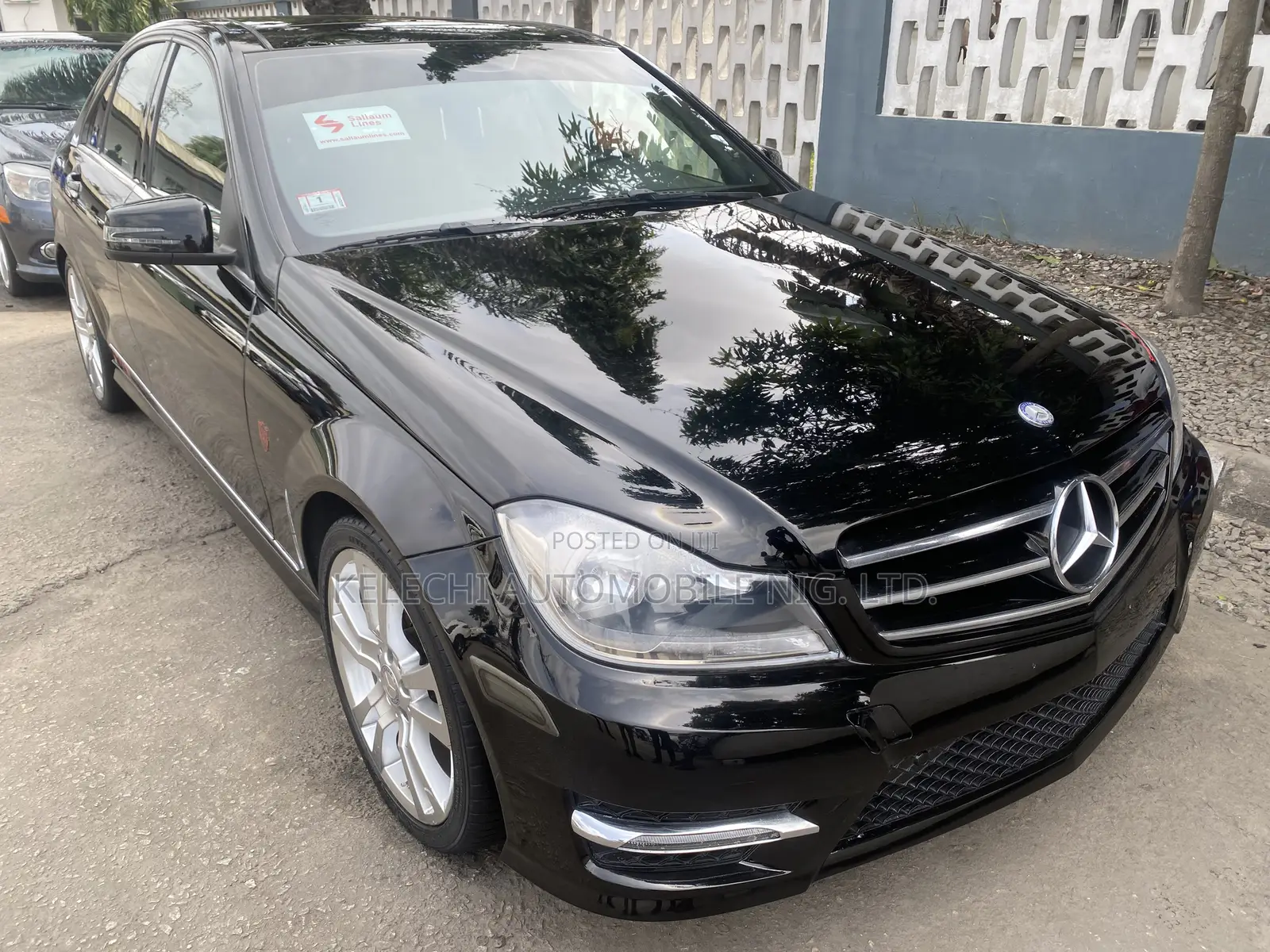Mercedes-Benz C300 Sport 4Matic Sedan AWD (3.5L 6cyl 7A) 2014 Black