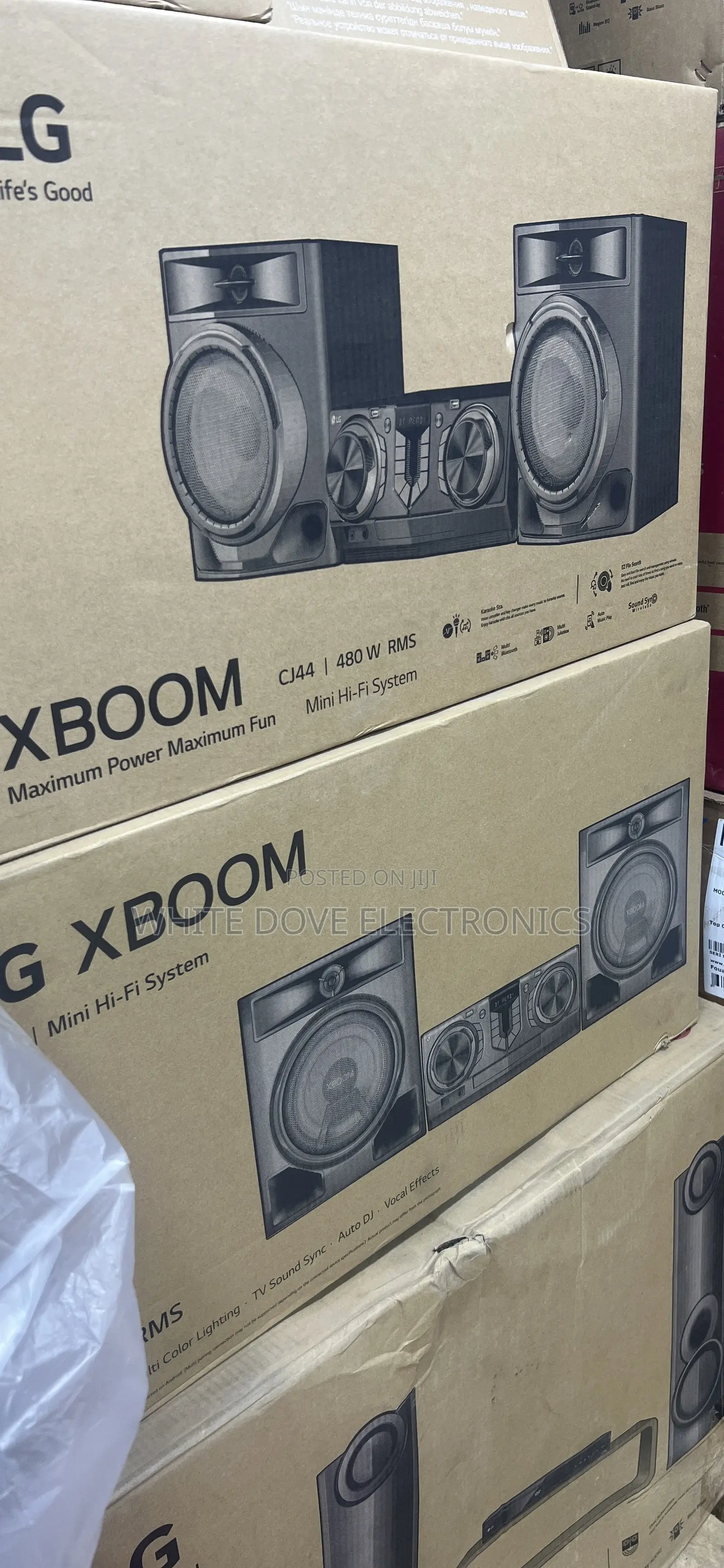 Lg Xboom Cj44 480w Maximum Power Maximum Fun