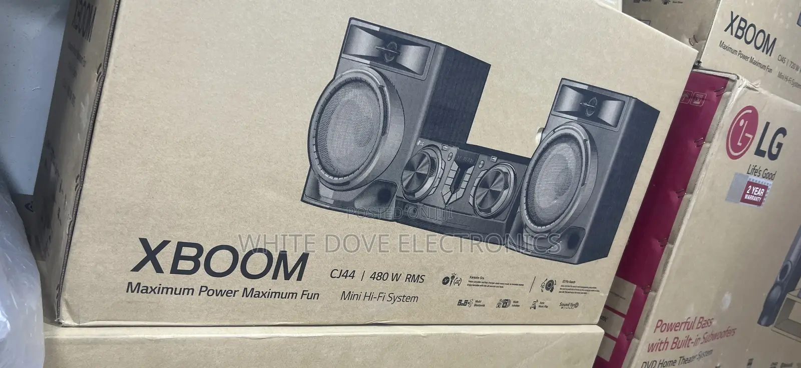 Lg Xboom Cj44 480w Maximum Power Maximum Fun