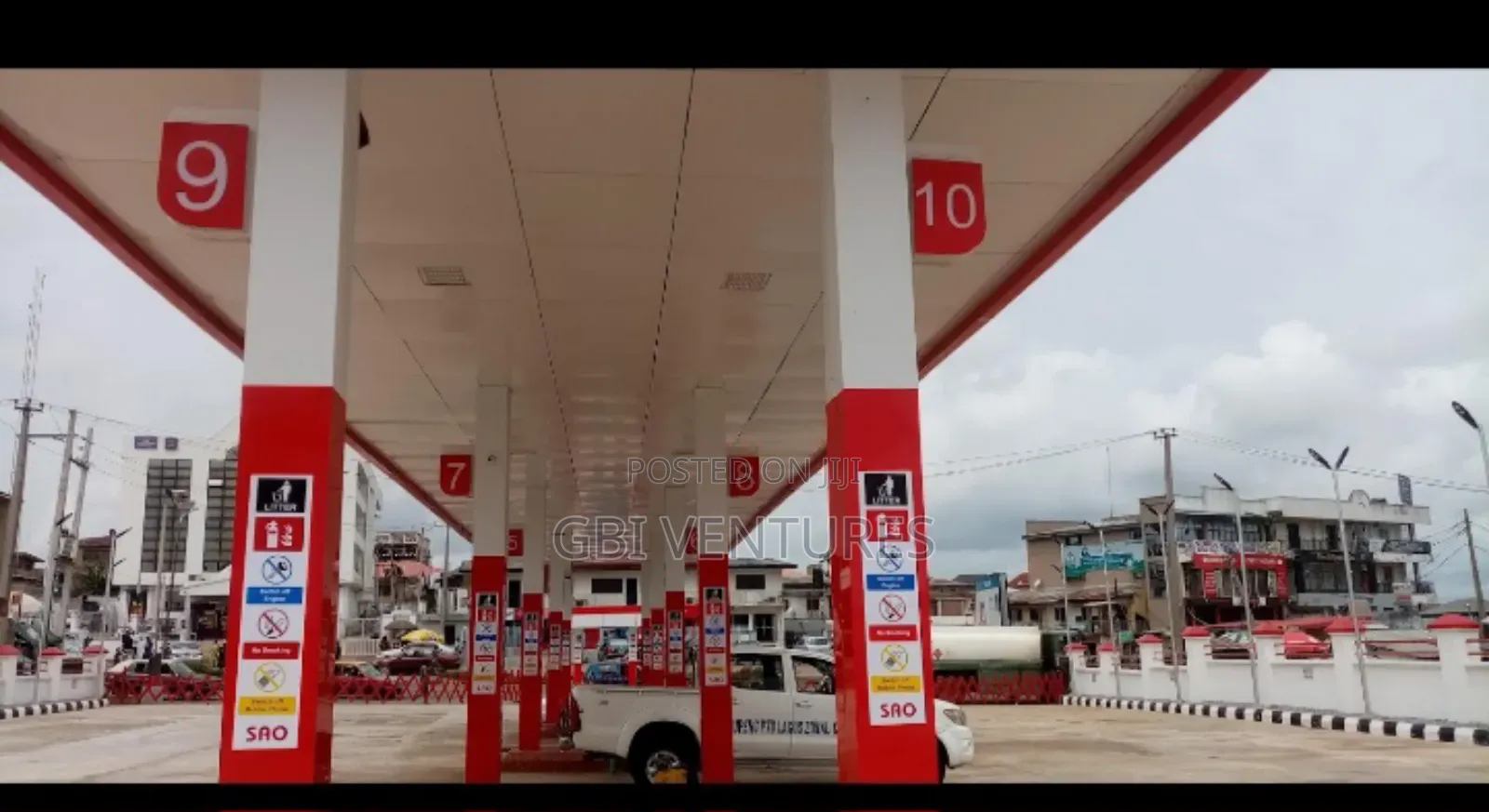 Filling Station Signage, Safety Sign and Installation