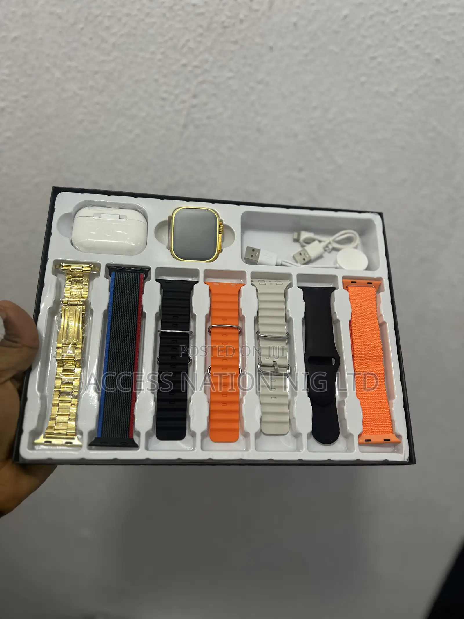 H23 Ultra 2 Smart Watch With 7straps And Airpod Bluetoothcal
