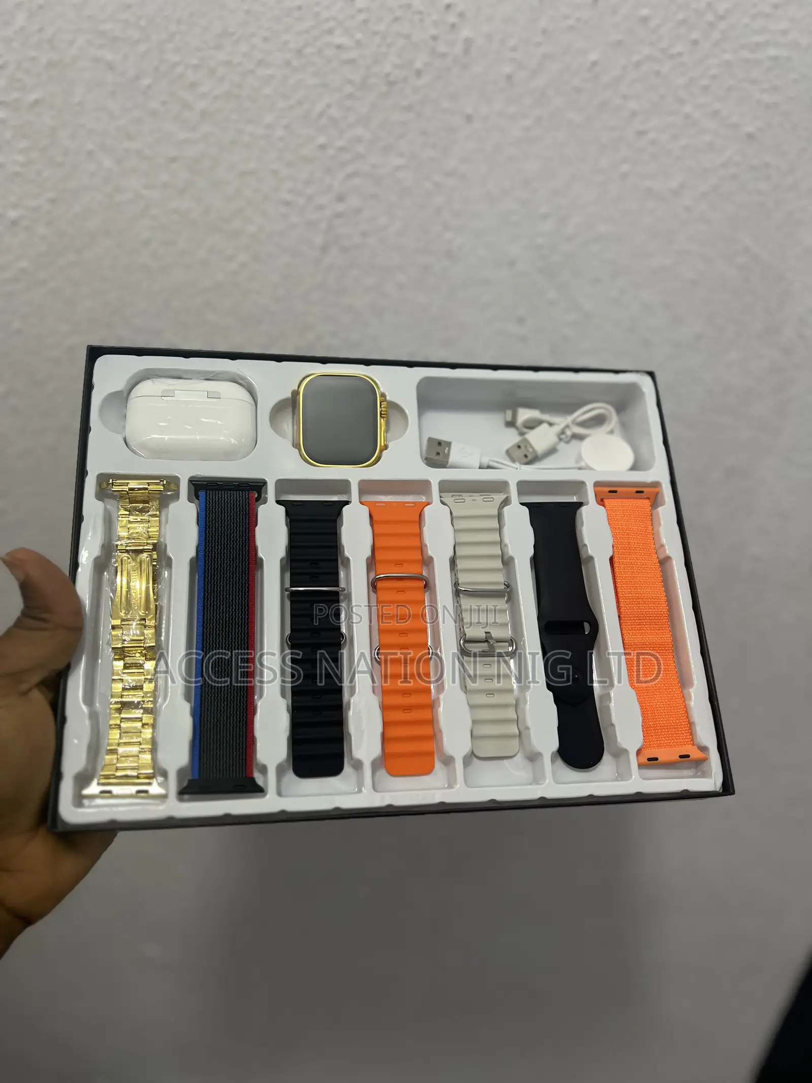 H23 Ultra 2 Smart Watch With 7straps And Airpod Bluetoothcal