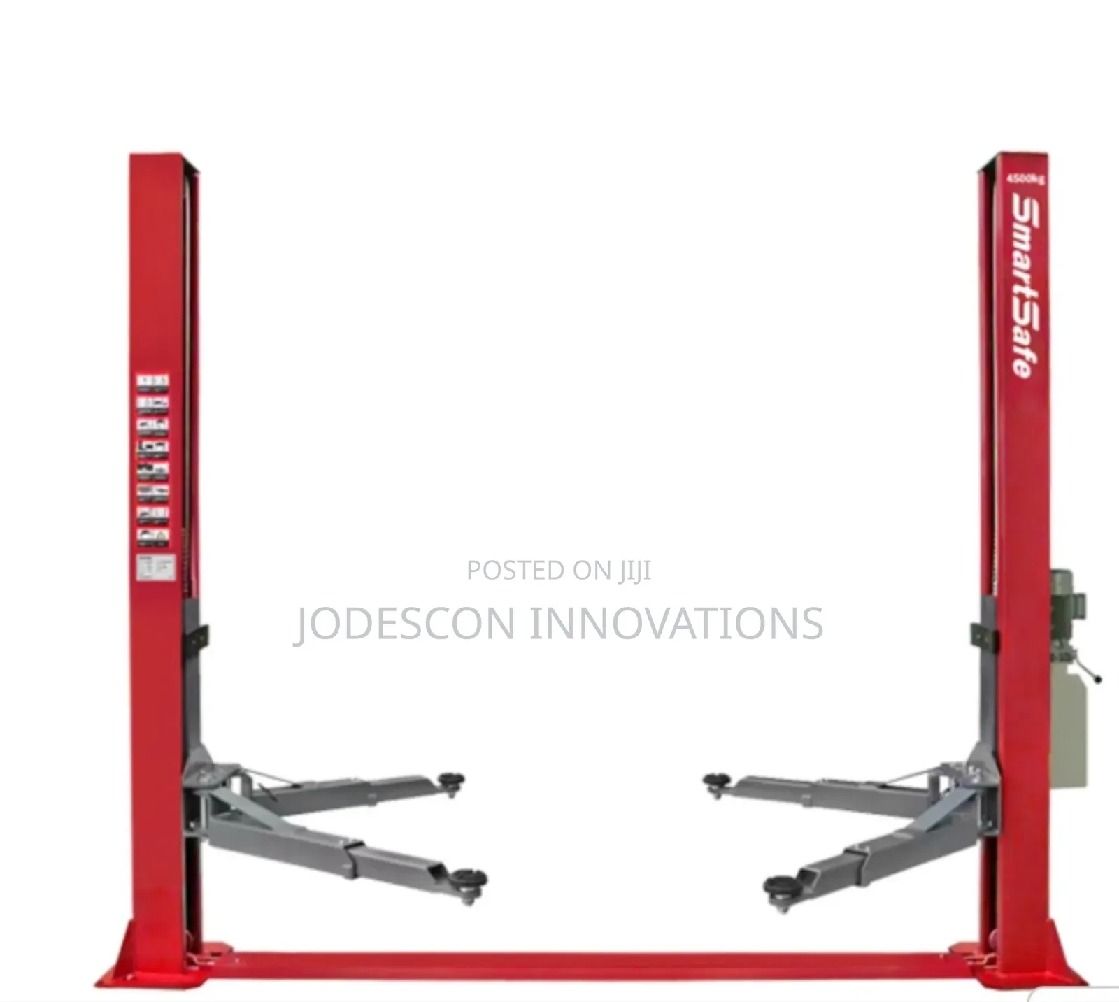 Smartsafe LT245 4.5 Tons Two Post Base Plate Lift