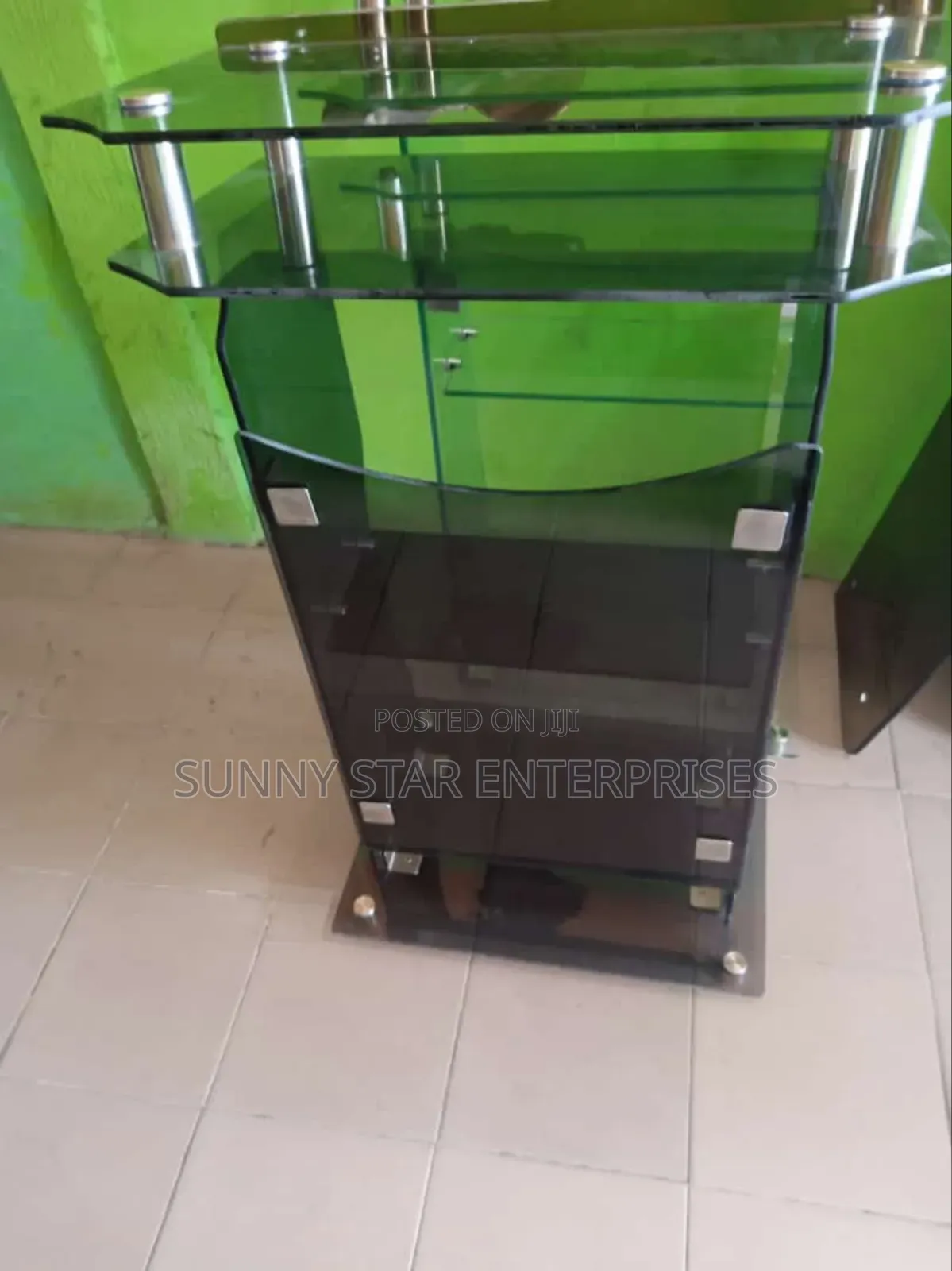High Quality Executive Thick Glass Pulpit for Church
