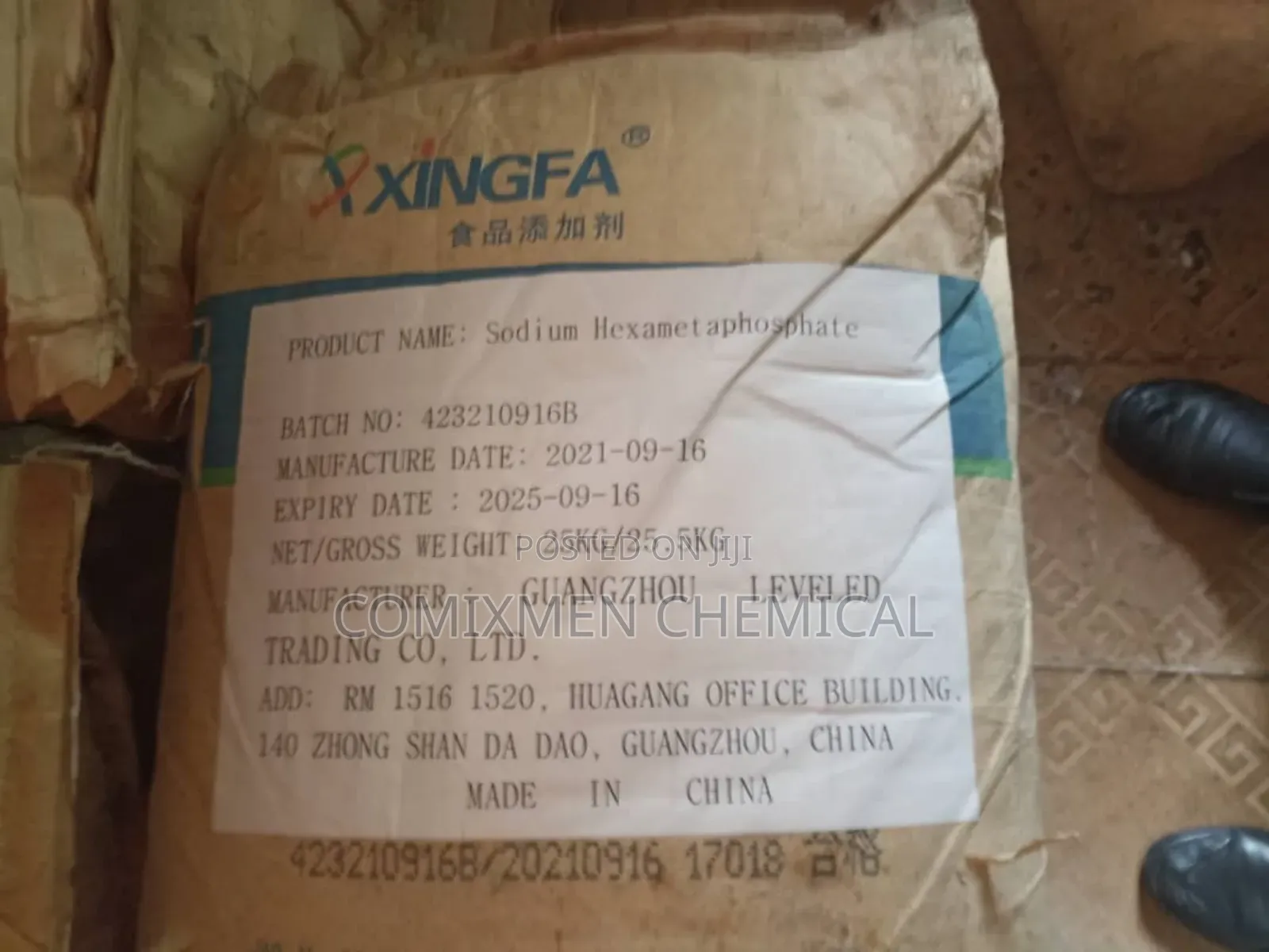 Sodium Hexametaphosphate Food Grade