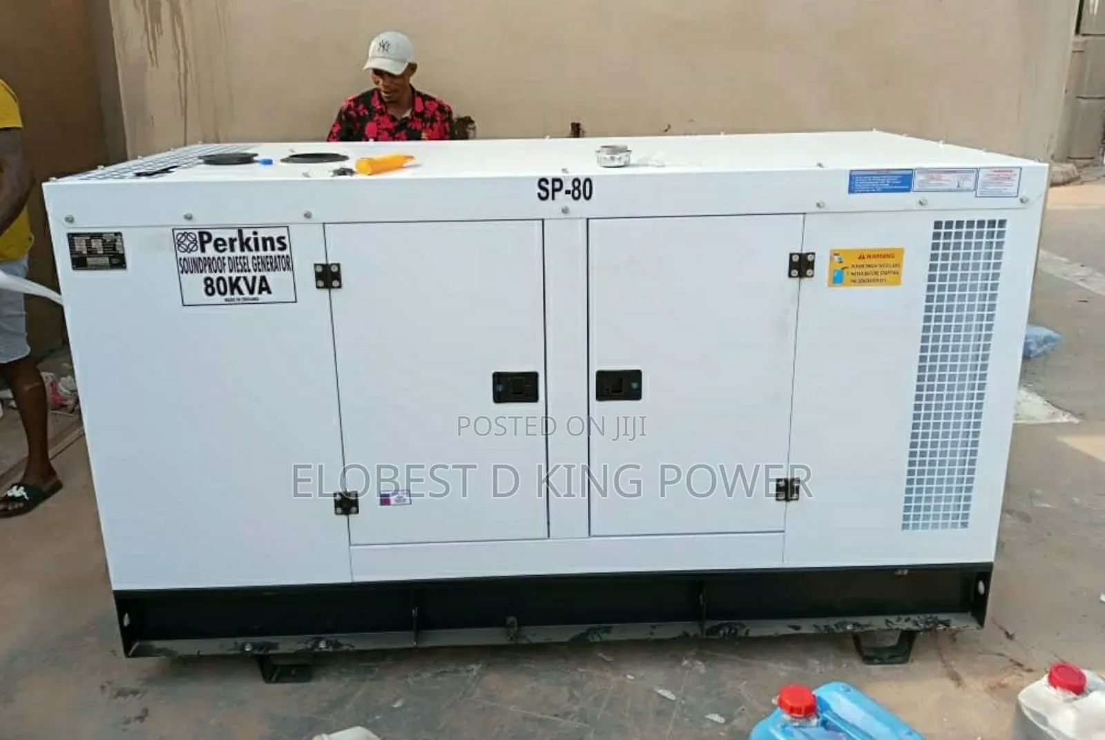 80KVA Perkins Diesel Soundproof Generator 100% Pure Copper