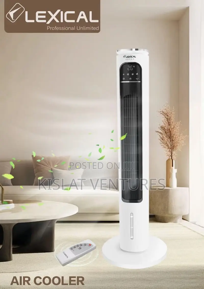 Lexical 40inch Tower Fan With Air Cooler Remote Control