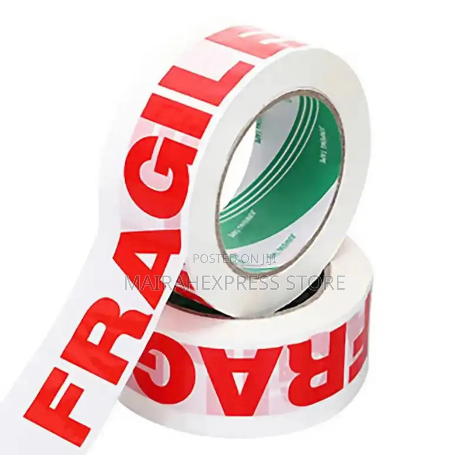 Packaged Safety/Warning Wrap Around Adhesive Fragile Tape
