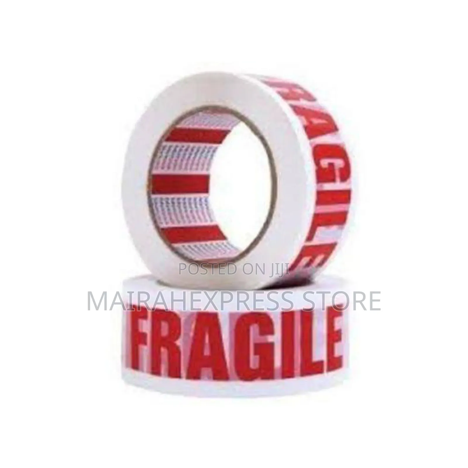 Packaged Safety/Warning Wrap Around Adhesive Fragile Tape