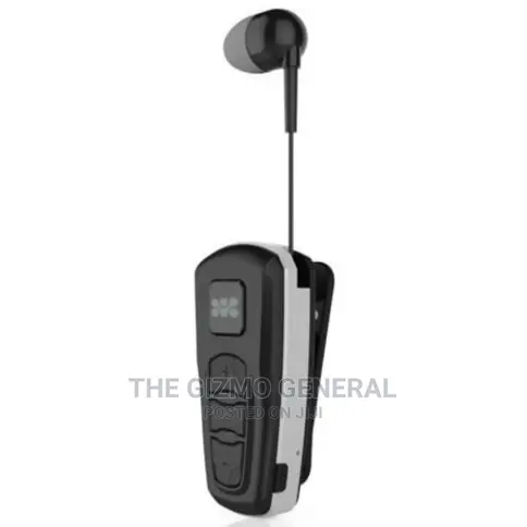 Retrax-2, Retractable Clip-On Pairing Bluetooth V4.1 Headset