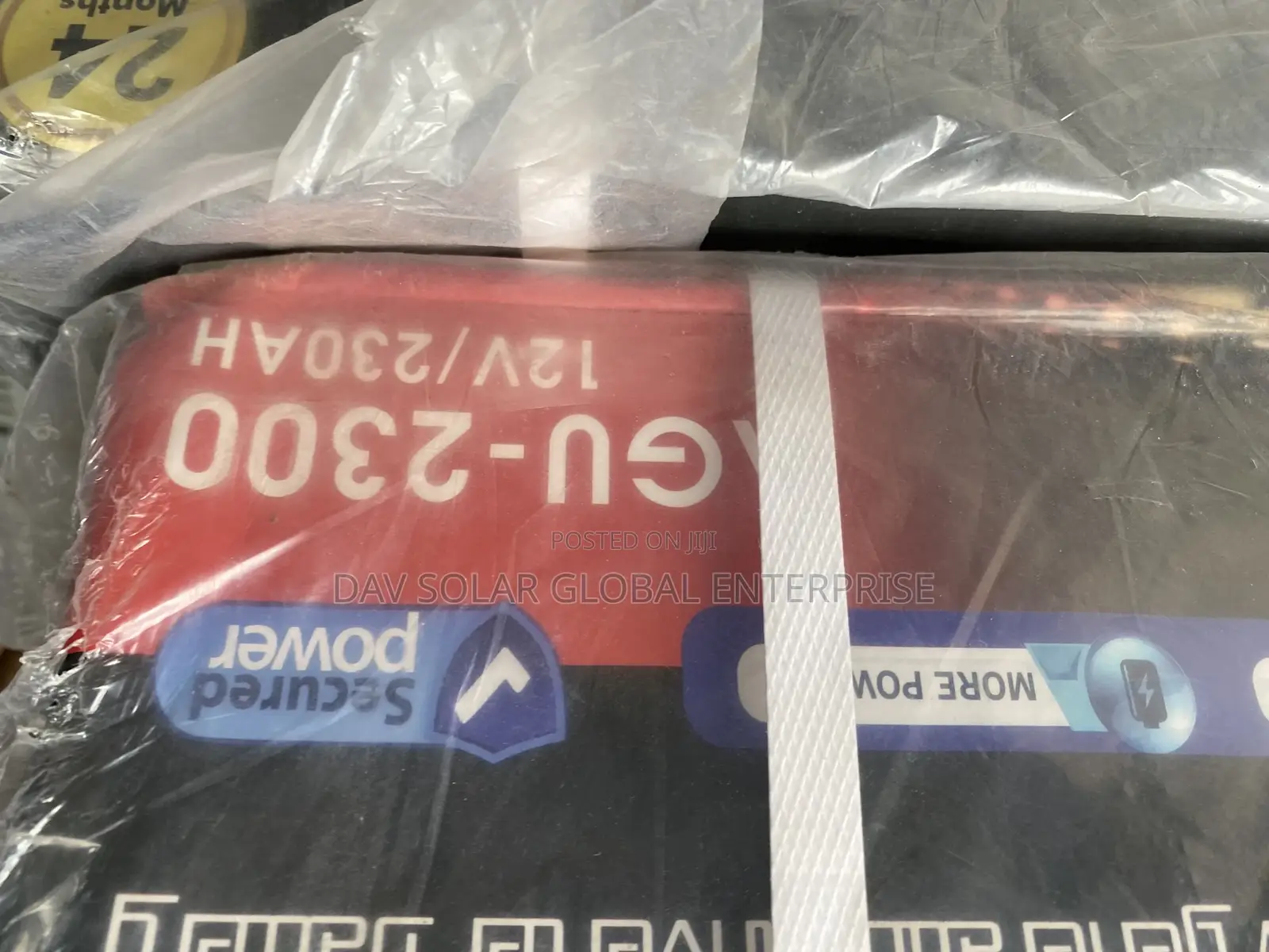 AGU Solar Battery 230ah