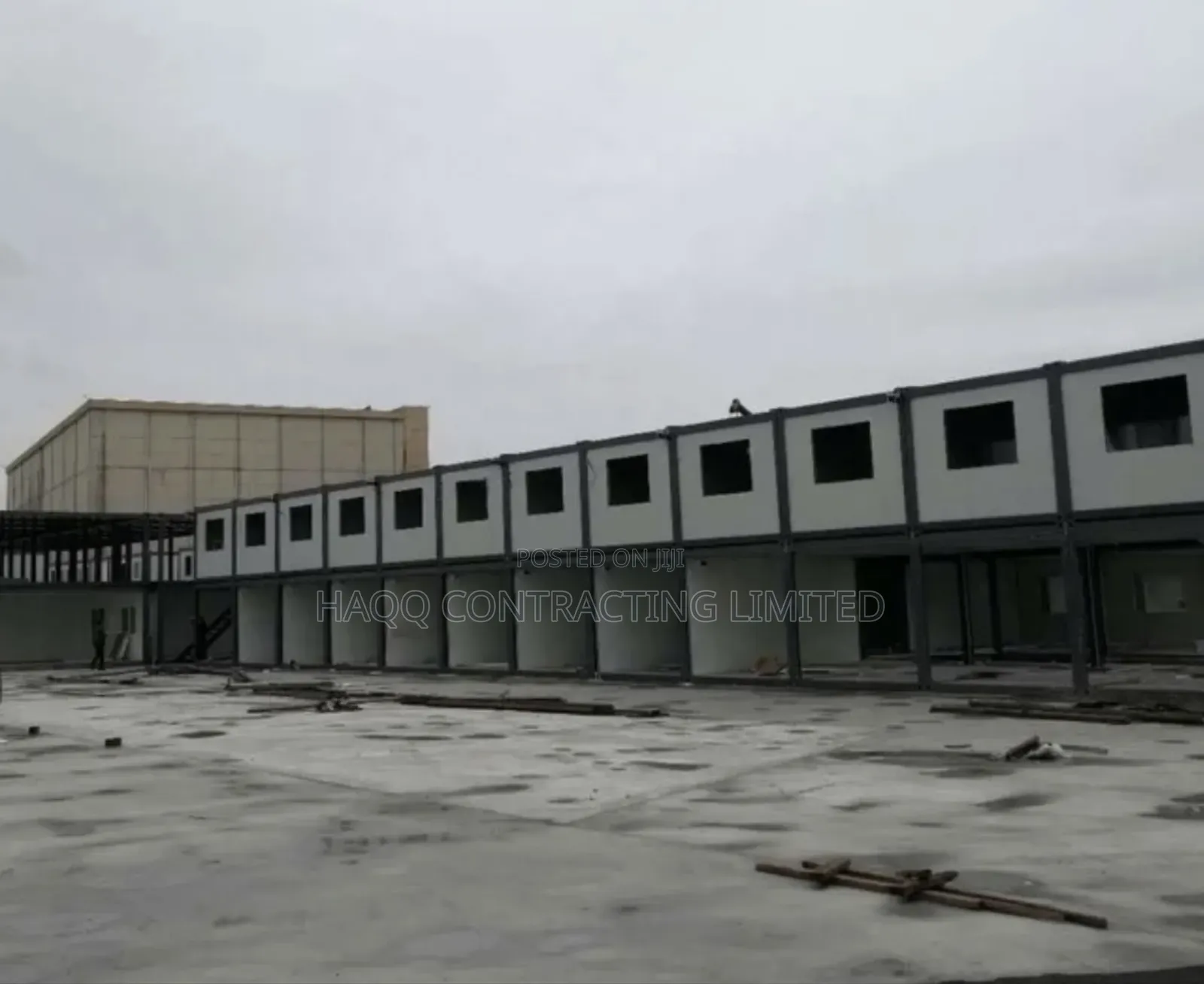 Portacabin Building With Steel Structures, Sandwich Panel