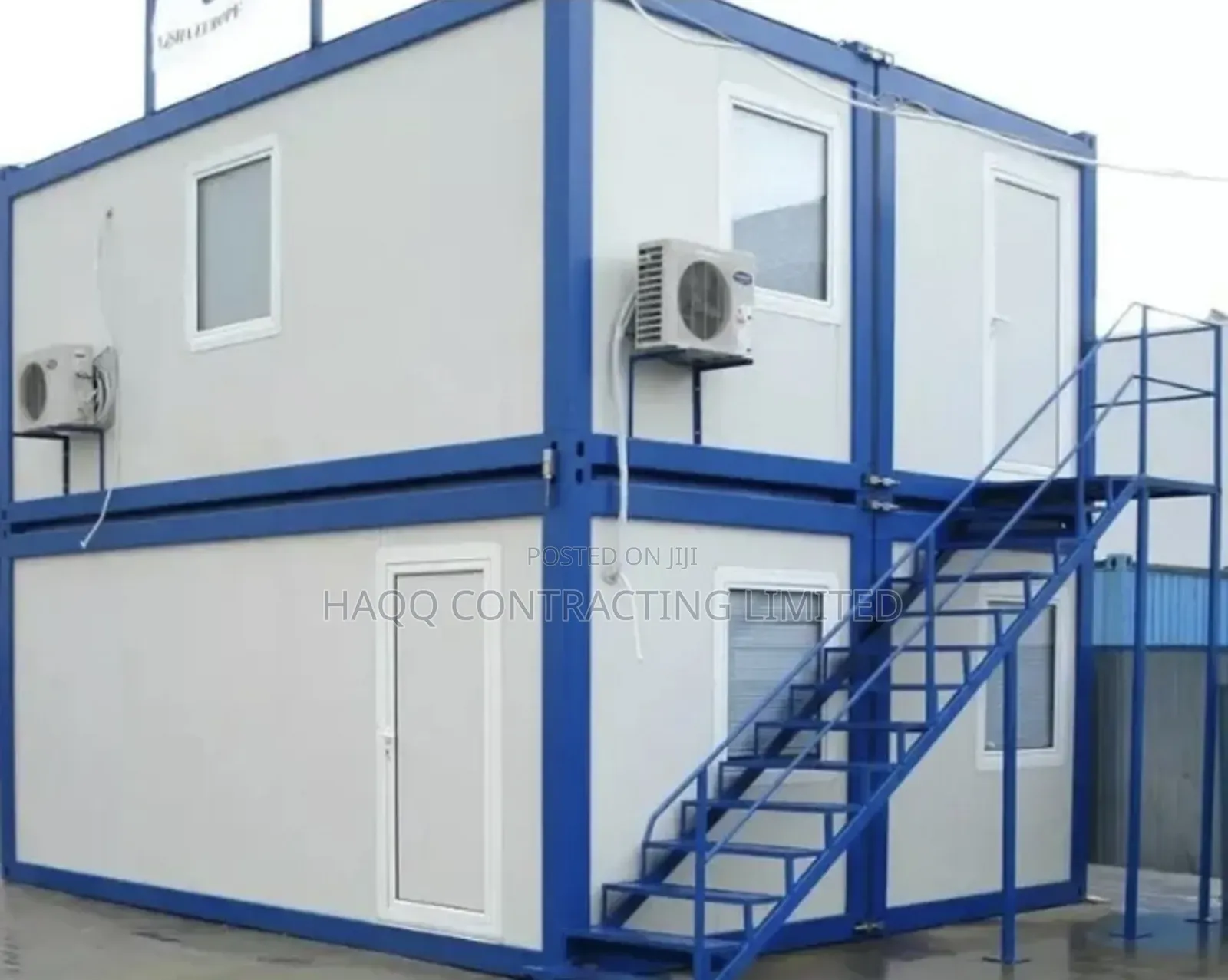 Decked Prefabricated Portacabin Structures Construction
