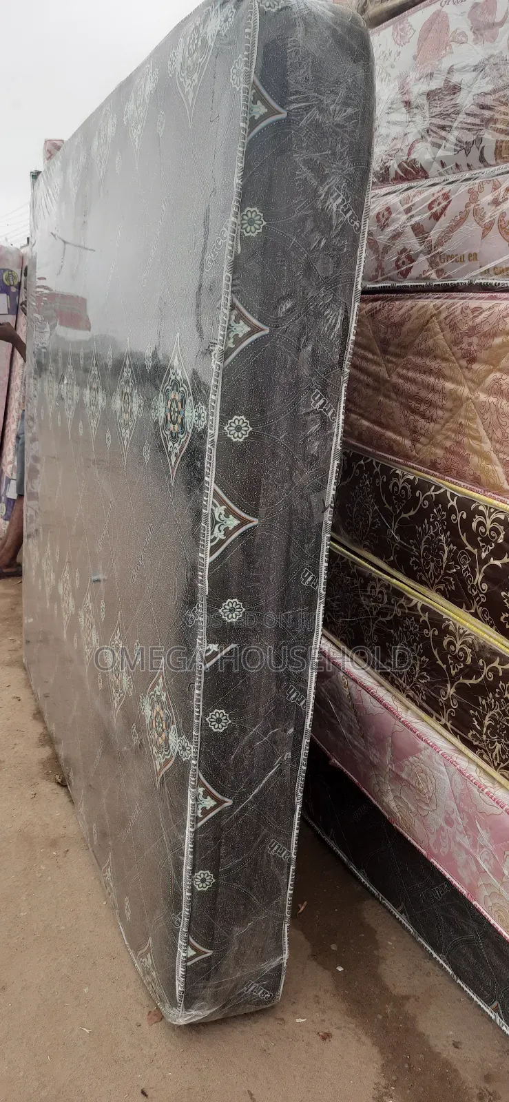 7fit by 6fit 10inches Semi Orthopaedic Mattress.