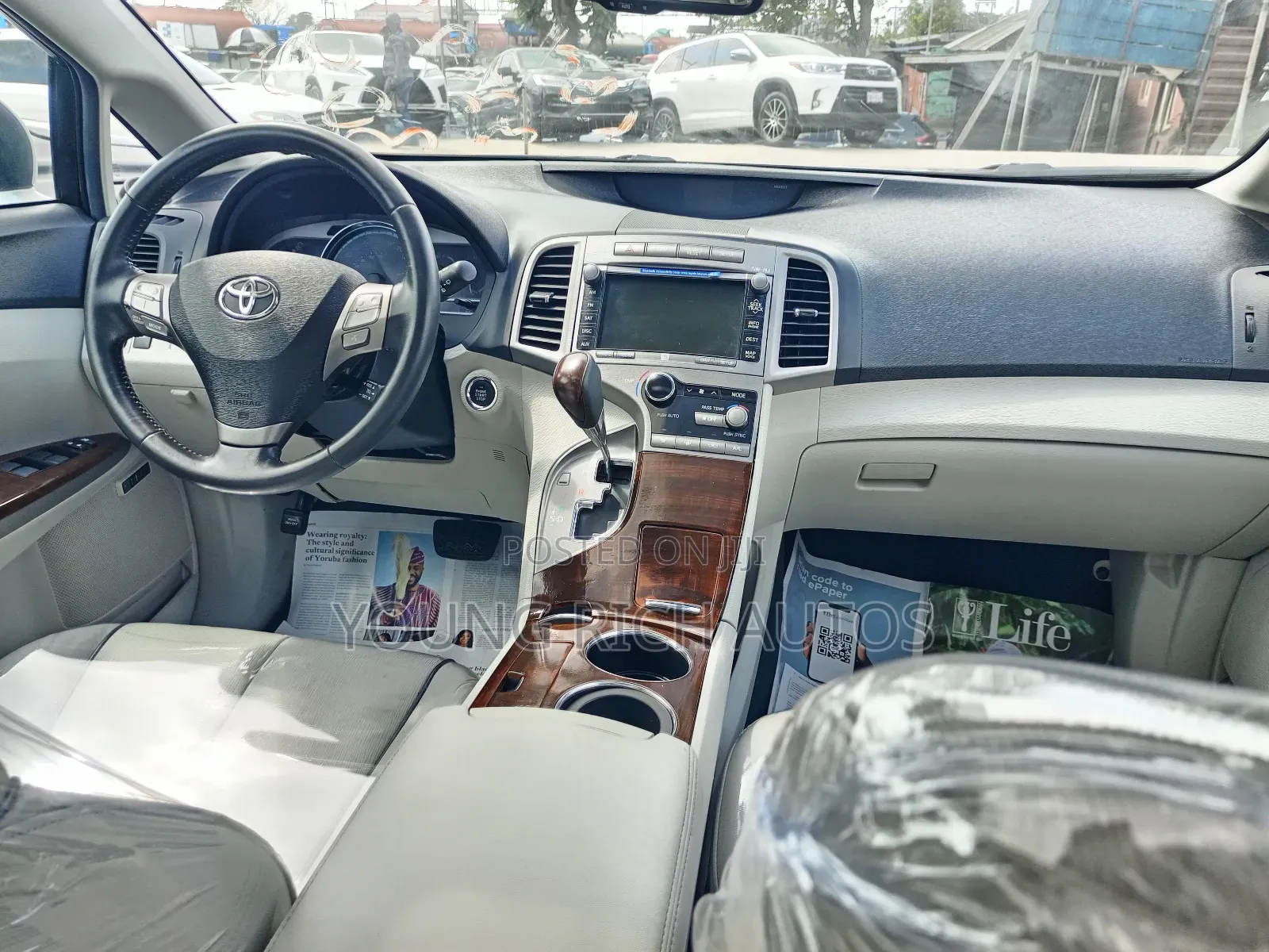 Toyota Venza 2012 Silver