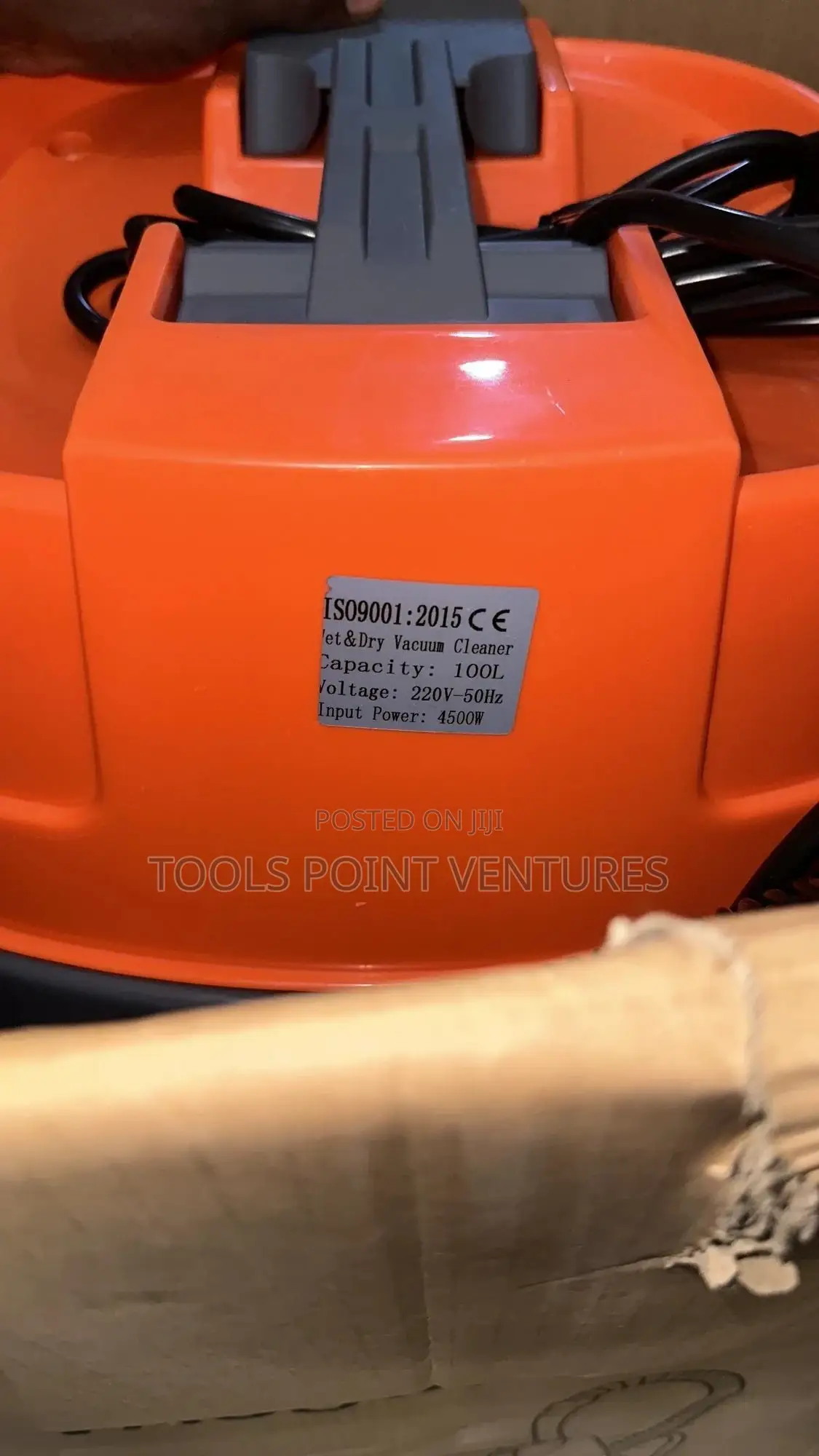100L Wet and Dry Vacuum Cleaner