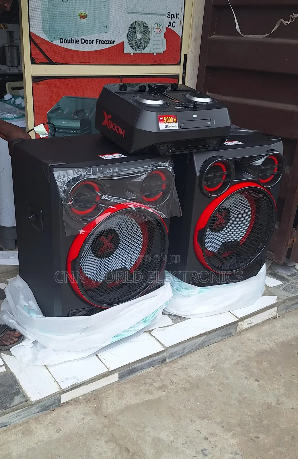 2024made>Lg Xboom Powerful Sound (5000w) Heavy Bass Warranty