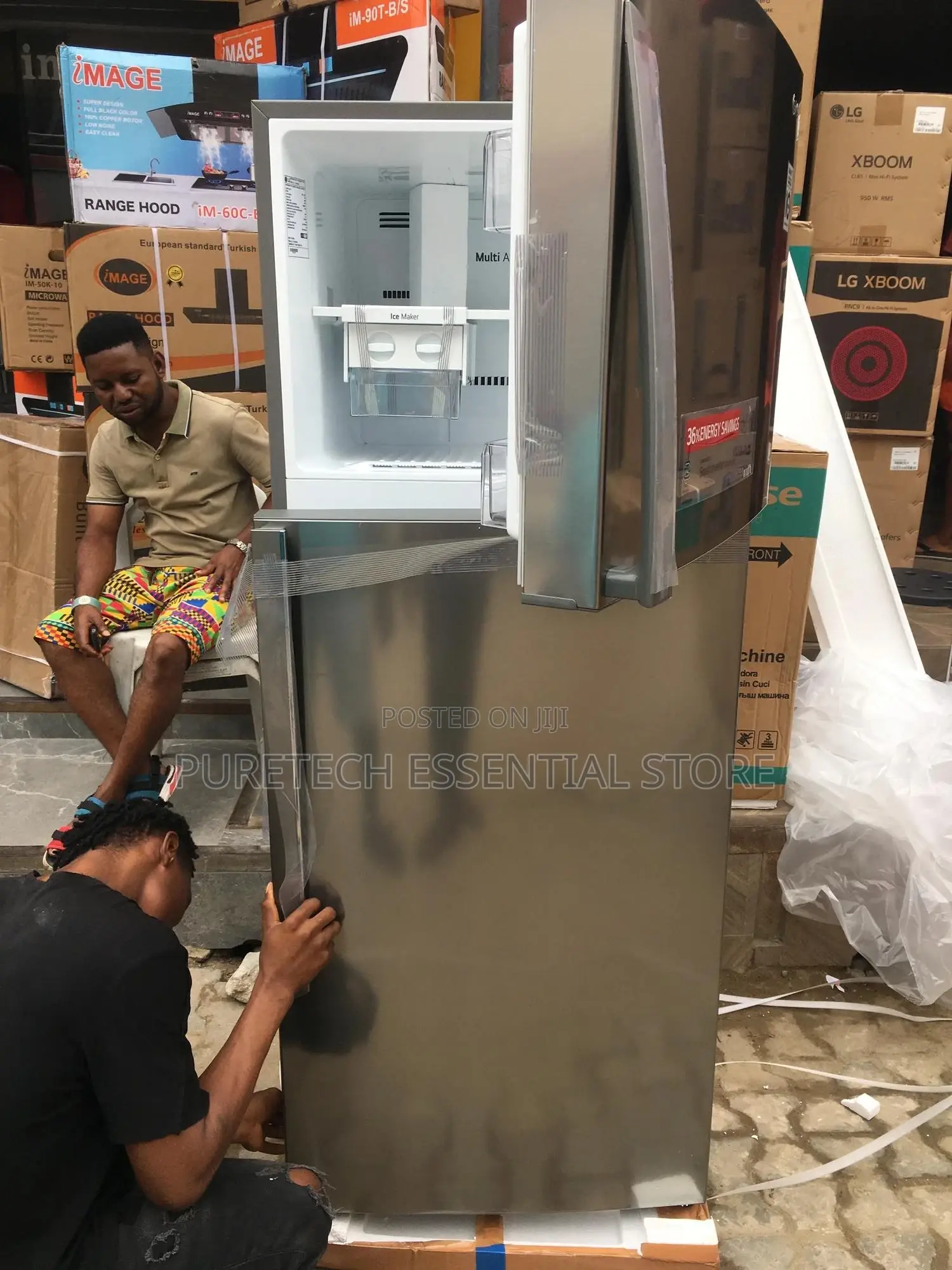 New LG Double Door Refrigerator C502HLCL