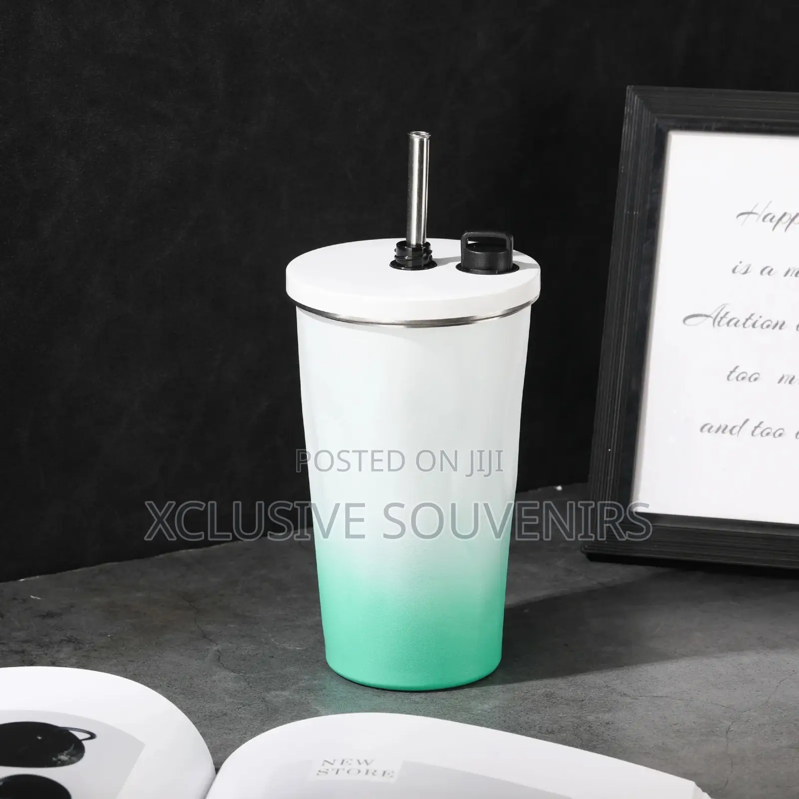 16oz Stainless Steel Double Wall Insulated Coffee Tumbler