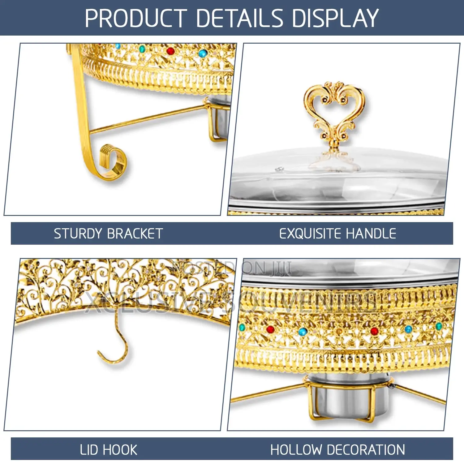 Luxury Restaurant Buffet Set Stainless Steel Chaffing Dishes