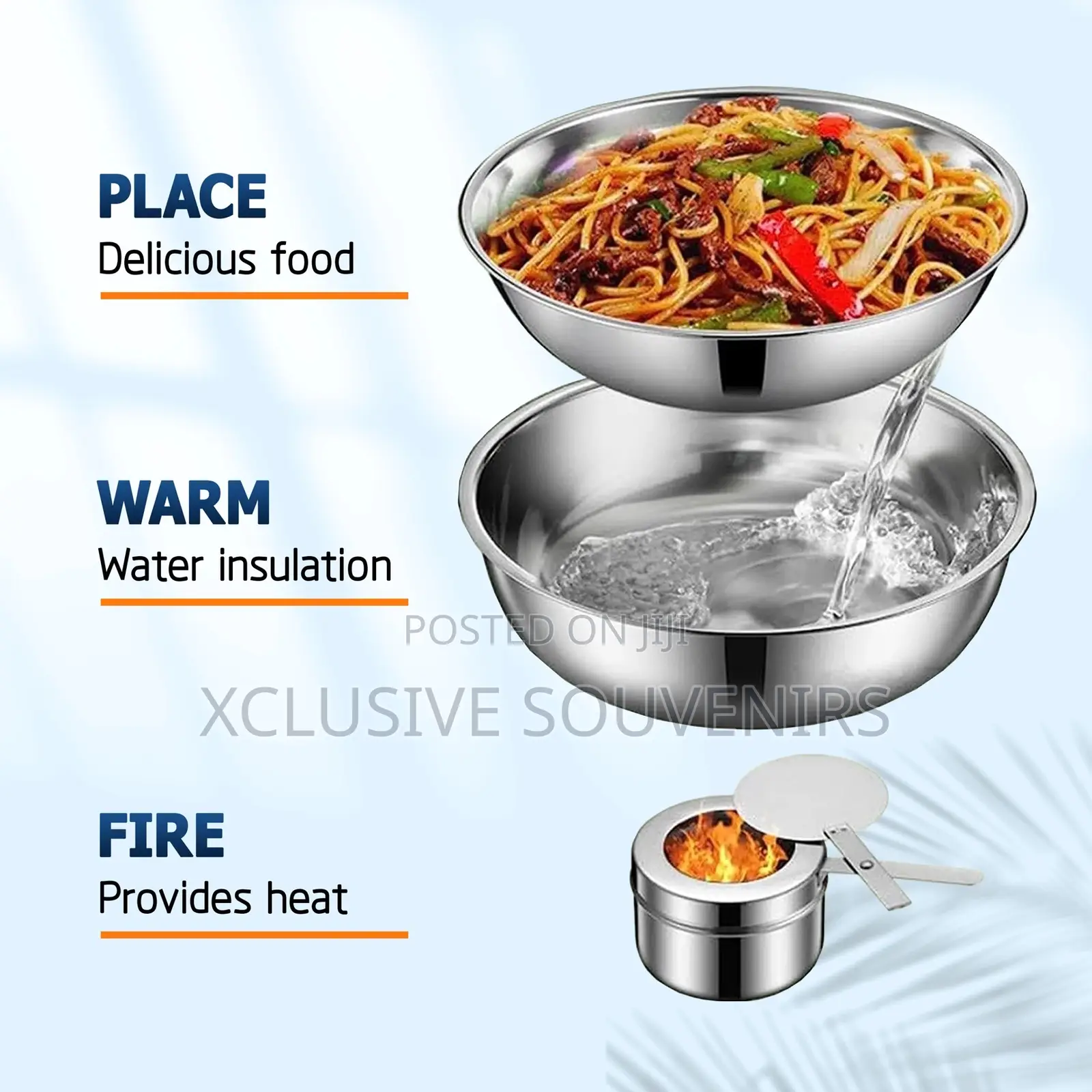 Luxury Restaurant Buffet Set Stainless Steel Chaffing Dishes
