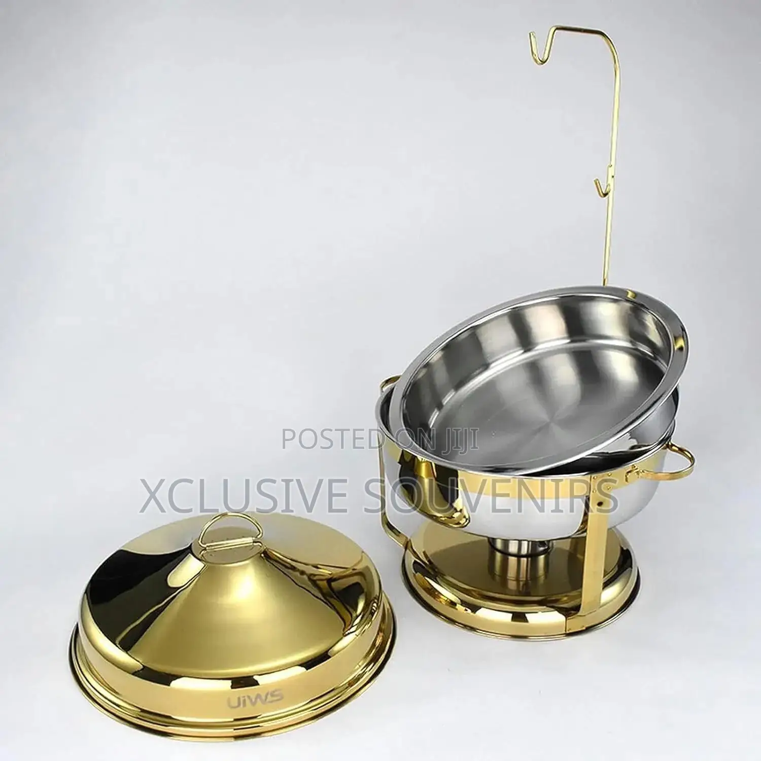 Hotel Buffet Stainless Steel Gold Chafing Dish