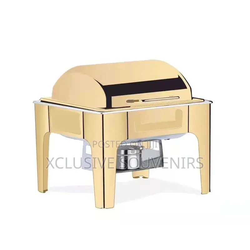 Stainless Steel Hydraulic Chef Chafing Dish Buffet Set